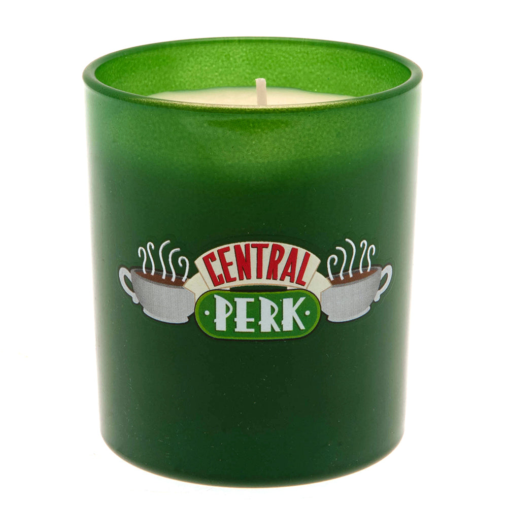 Unscented Friends Central Perk Themed Candle in Colored Glass