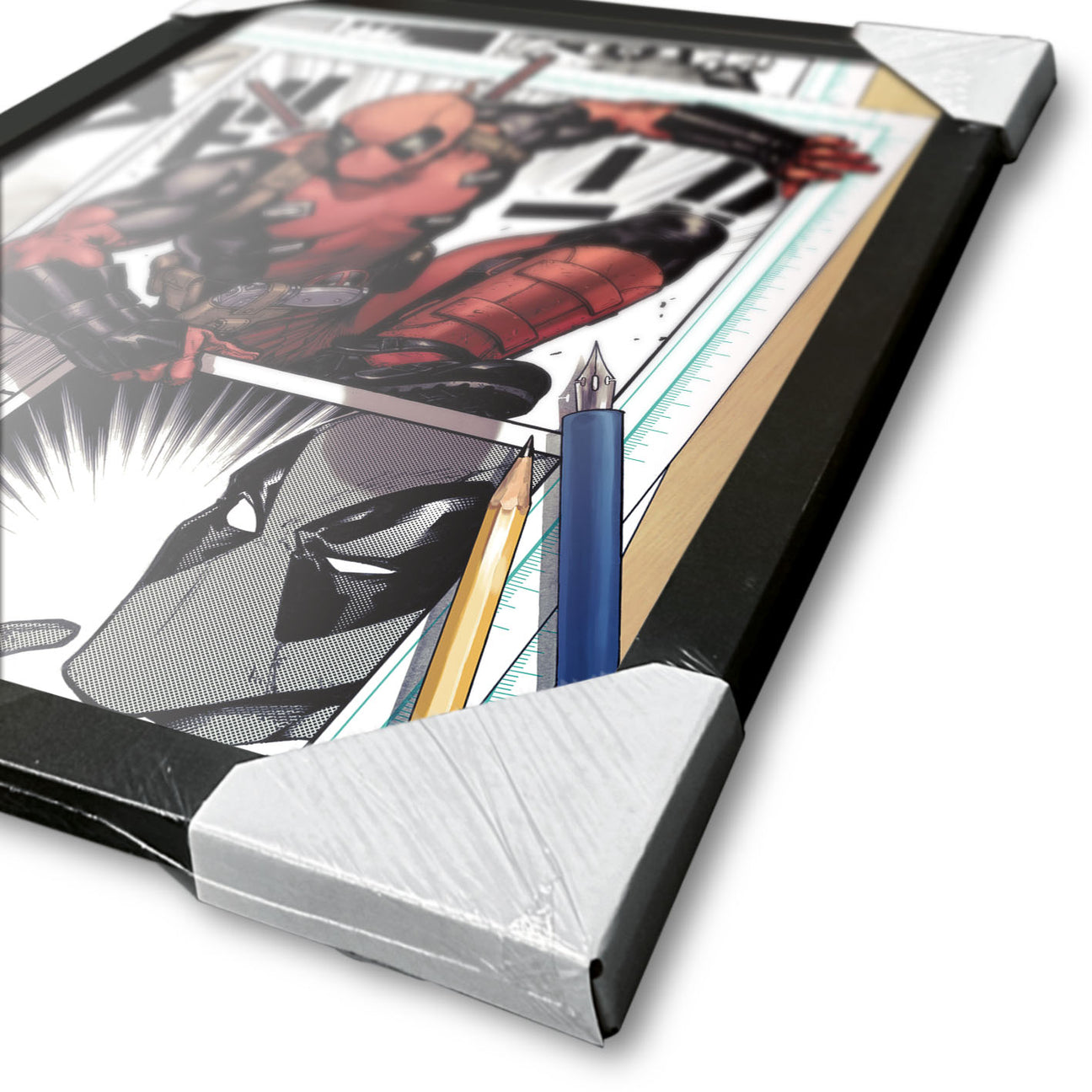 Framed 30 x 40 cm Marvel Comics Deadpool Collector's Print