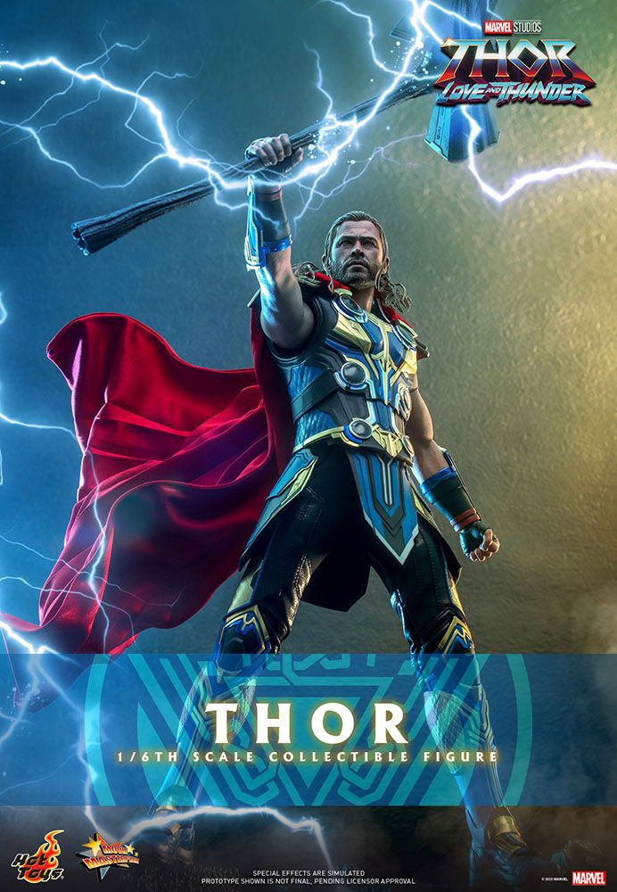 Hot Toys 1:6 Scale Marvel Thor from Love and Thunder Collectible Figure