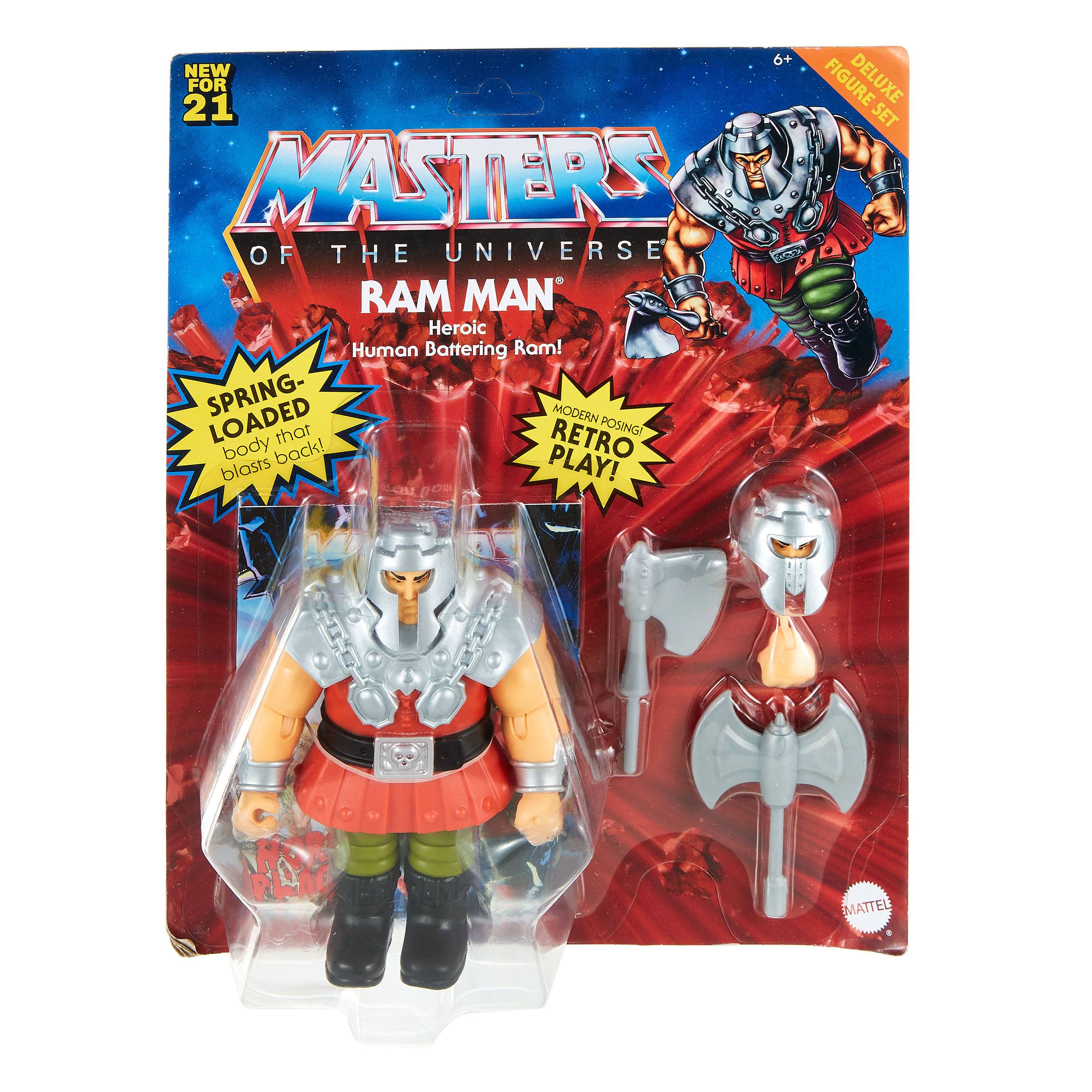 Deluxe Masters of the Universe Origins Ram Man Highly Articulated Action Figure