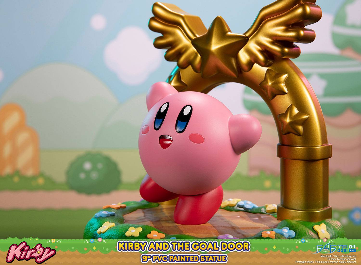 First4Figures Highly Detailed Kirby and the Goal Door PVC Collectible Figure