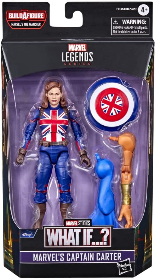 Marvel Legends Series 6-Inch Premium Captain Carter Action Figure