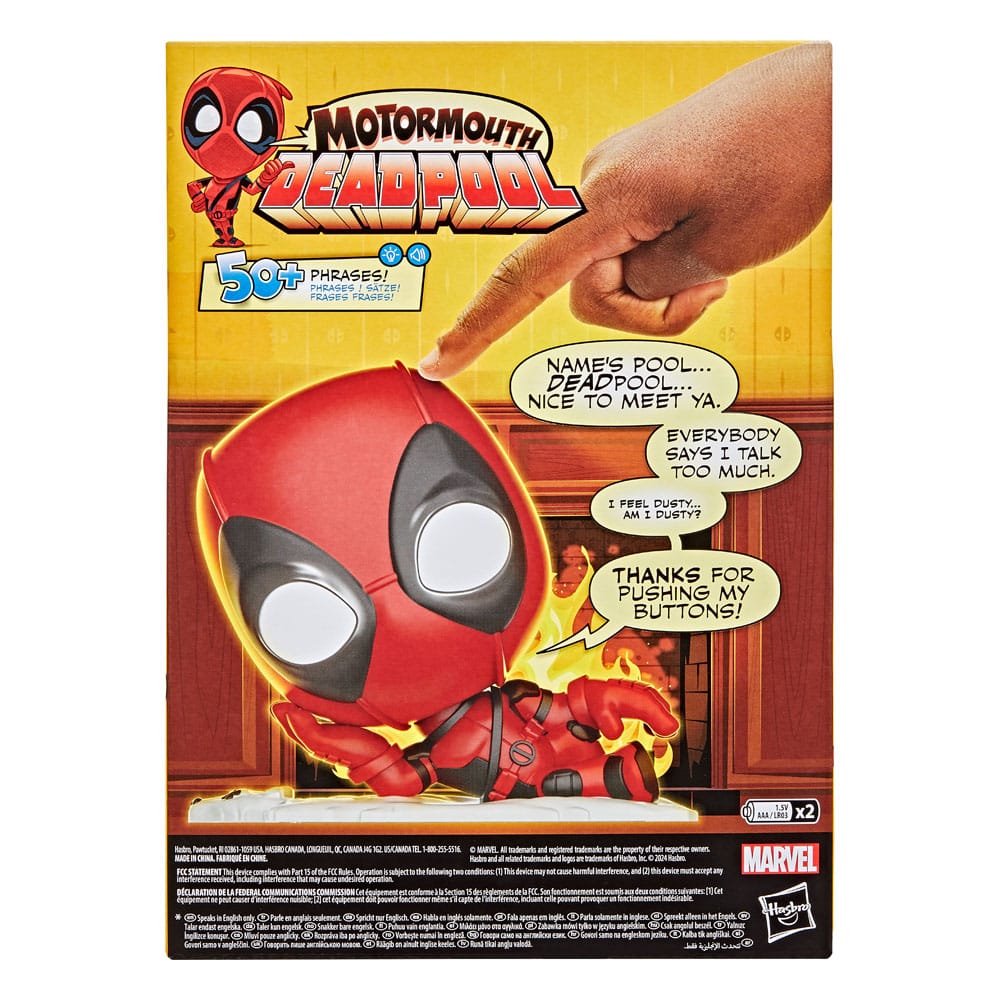 Marvel Electronic Motormouth Deadpool Super Hero Toy