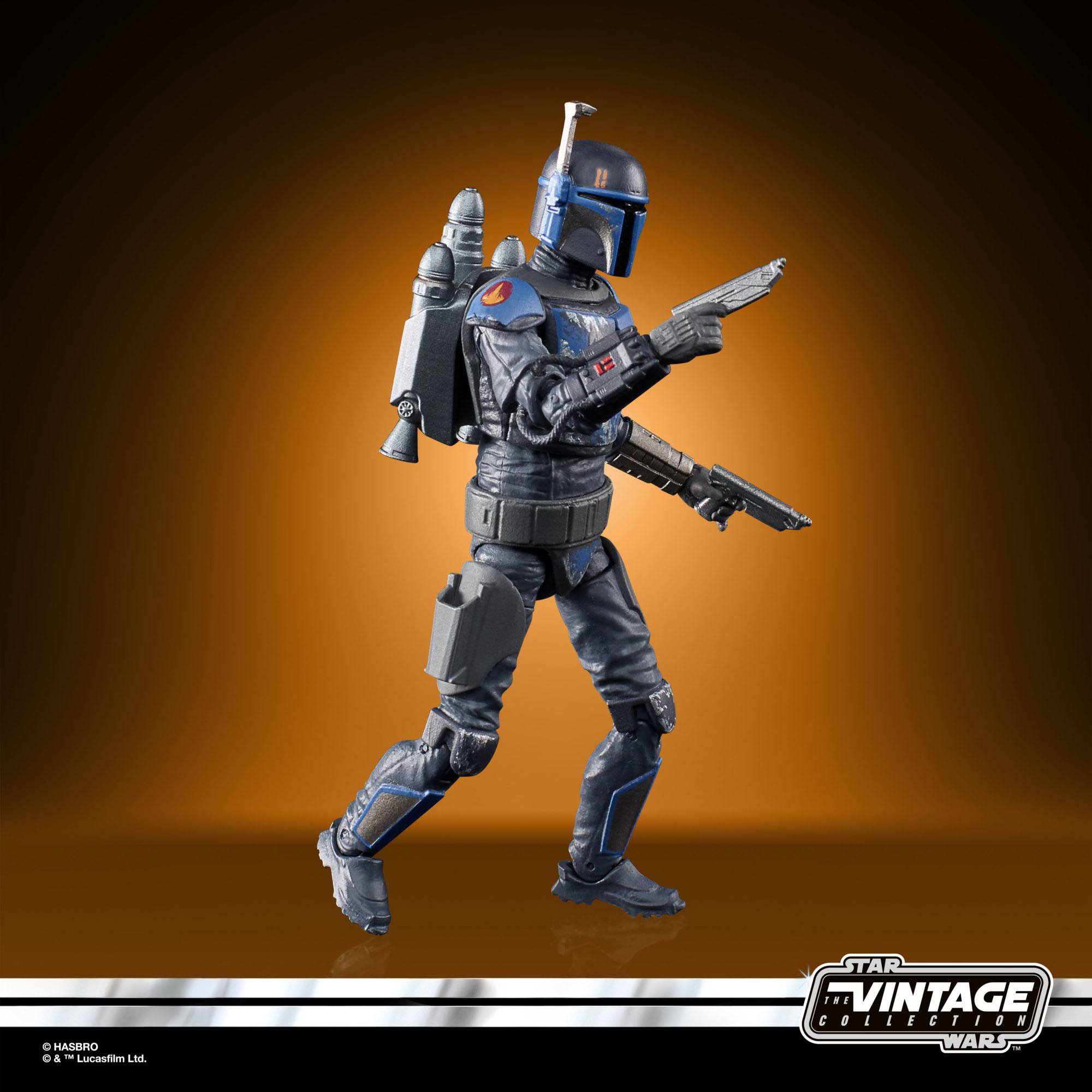 Hasbro Star Wars The Vintage Collection Action Figure - Mandalorian Death Watch Airborne Trooper Toy for Collectors and Fans