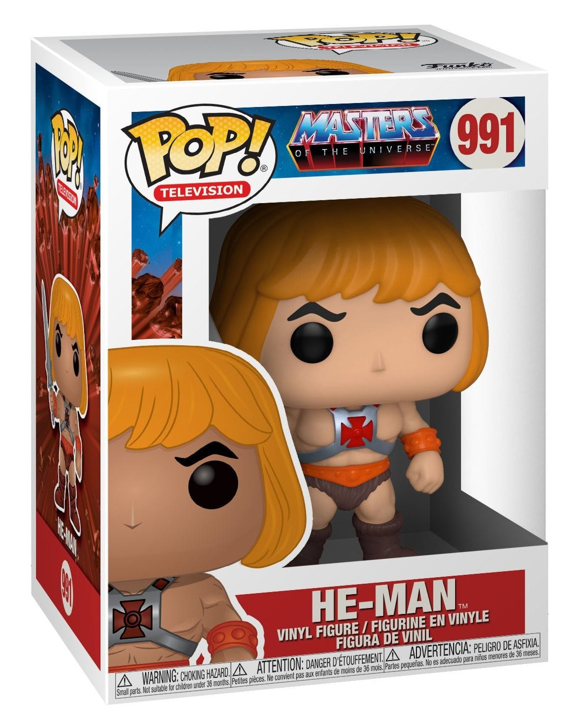 Collectible Masters of the Universe He - Man Funko Pop Vinyl Action Figure