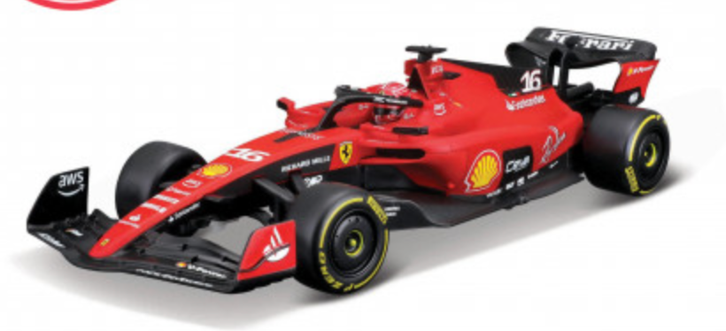 1:24 Scale Official Premium RC Ferrari SF90 F1 Car of Charles Leclerc
