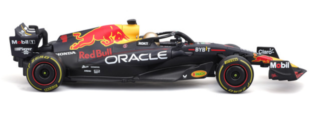 Formula 1 Premium Official Remote - Controlled Scale Model Car: Red Bull Racing RB19 Driven by Max Verstappen in 2023 Season, 1:24 Scale