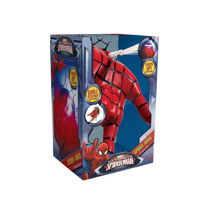 Marvel 3D Wall-Mounted Decorative Lighting with Spiderman's Hand Design