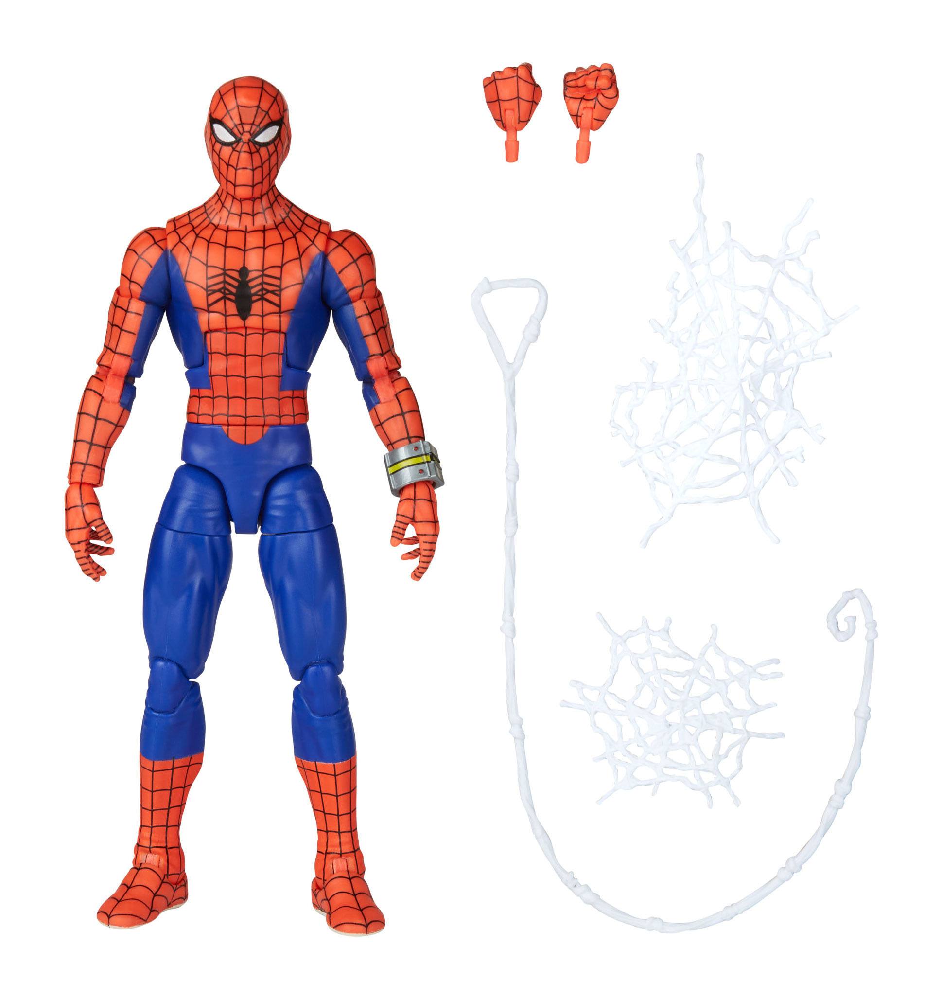 Marvel Legends Series 60th Anniversary Collectible 6 - inch Japanese Spider - Man Action Figure for Fans and Collectors