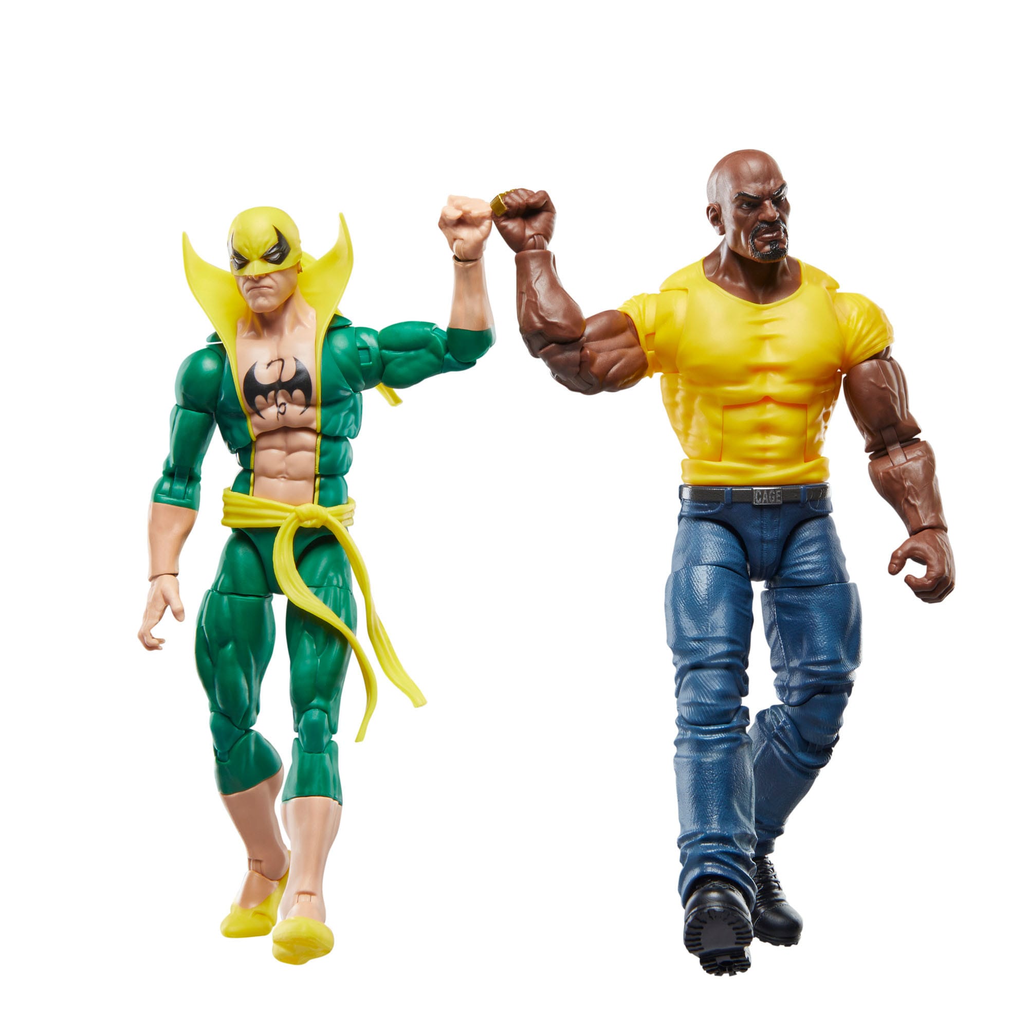Hasbro Marvel Legends 6-Inch Iron Fist and Luke Cage 2-Pack Action Figures