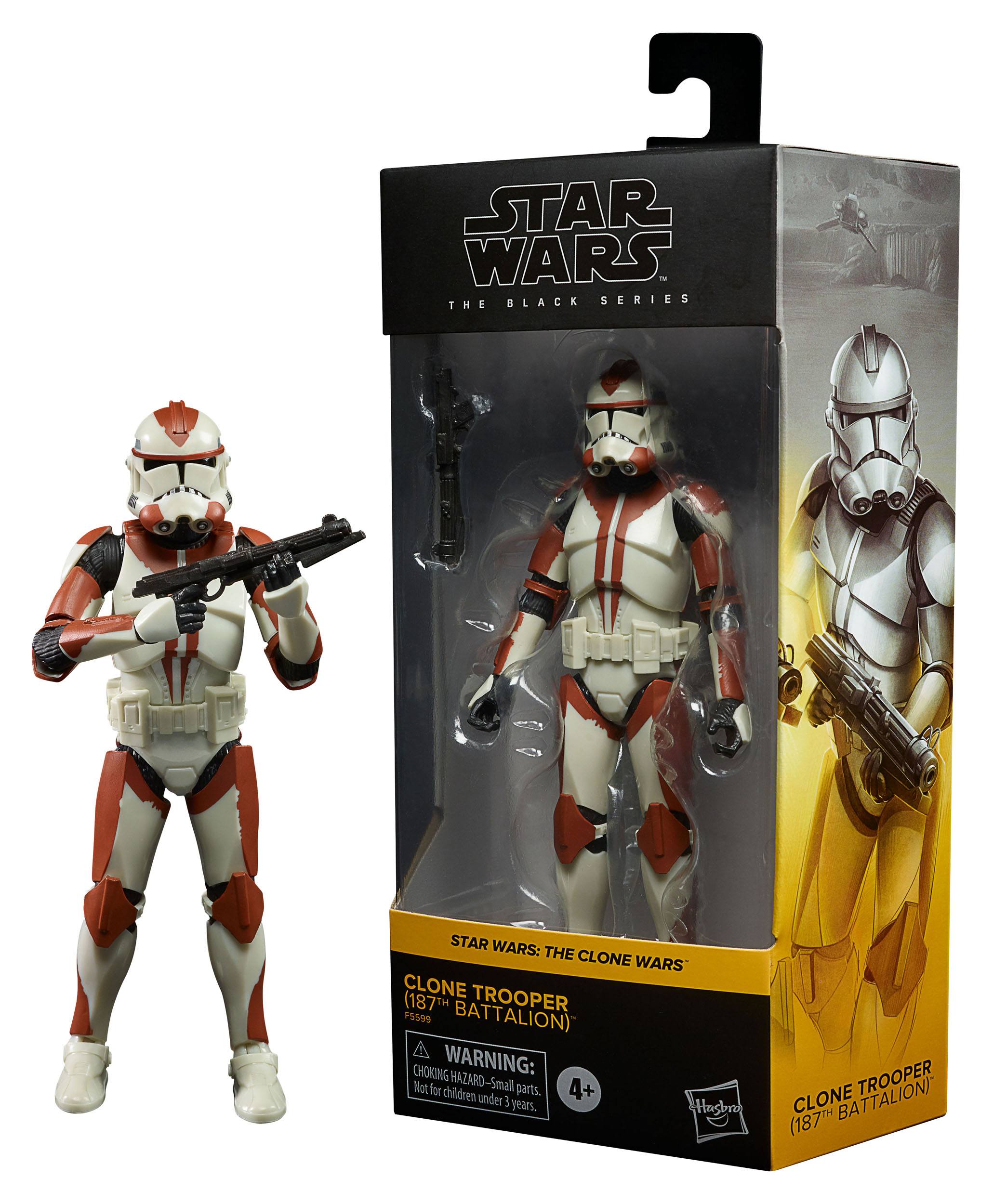 Hasbro 6-Inch Star Wars The Black Series 187th Battalion Clone Trooper Action Figure