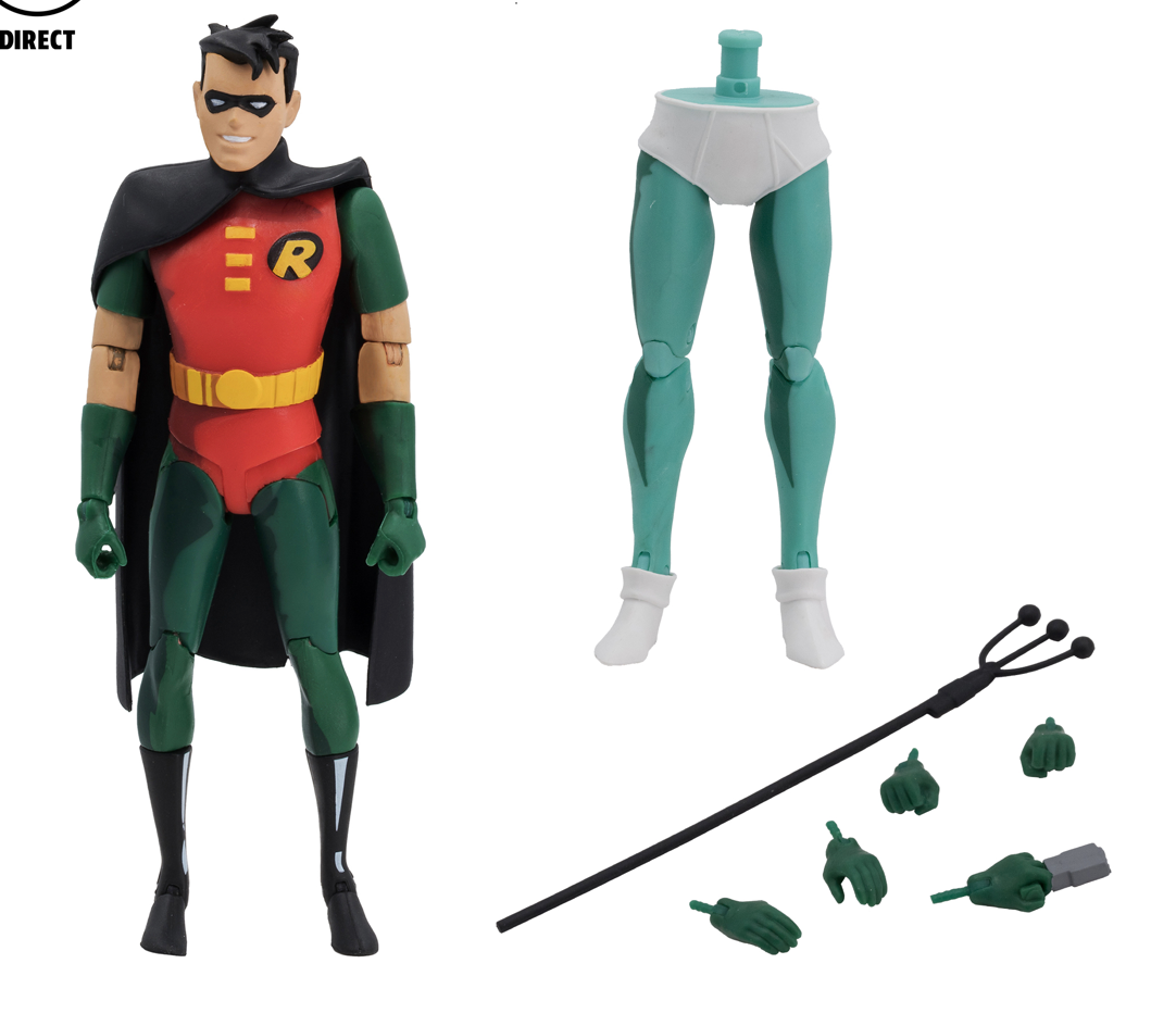 McFarlane DC Comics Batman The Animated Series Robin Action Figure Collectible Toy
