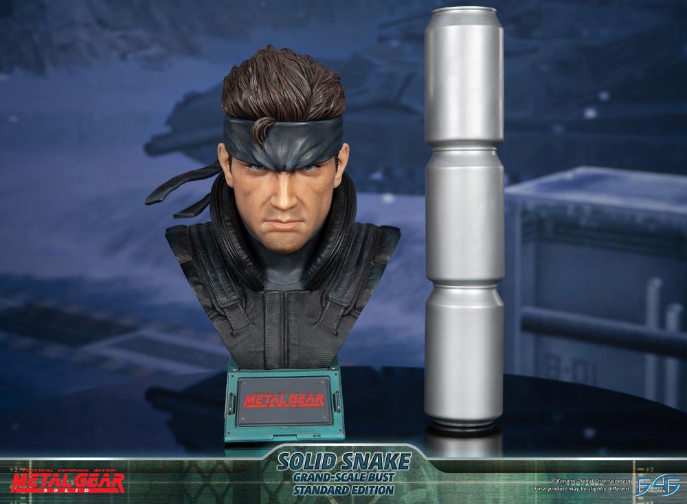 First4Figures Grand Scale Collectible Bust of Solid Snake from Metal Gear Solid