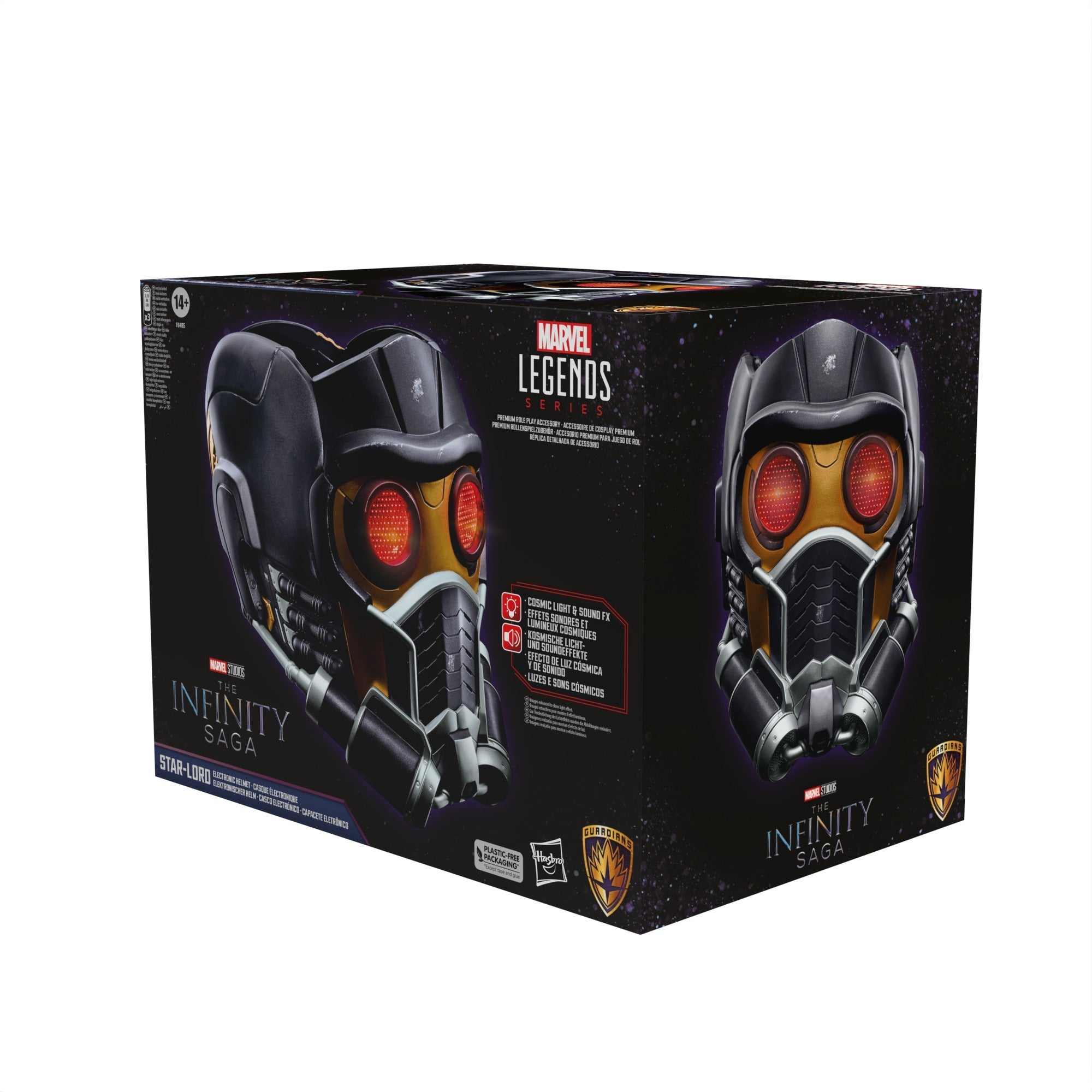Marvel Legends Collectible Series Guardians of the Galaxy Star - Lord Electronic Role - Playing Helmet for Fans
