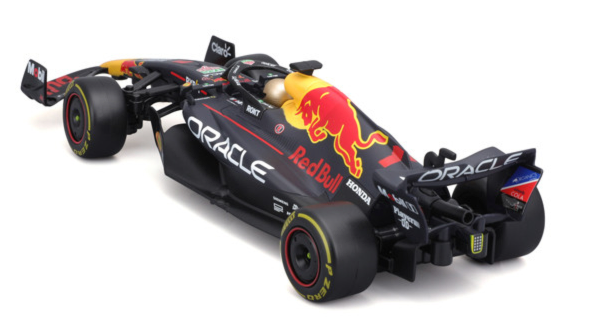 Formula 1 Premium Official Remote - Controlled Scale Model Car: Red Bull Racing RB19 Driven by Max Verstappen in 2023 Season, 1:24 Scale