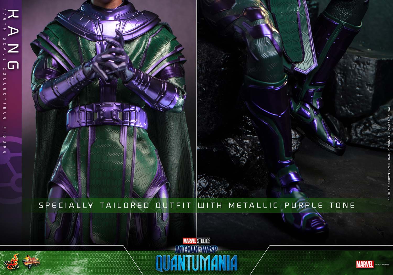 Hot Toys 1/6th Scale Marvel's Ant-Man and the Wasp: Quantumania Kang The Conqueror Collectible Figure