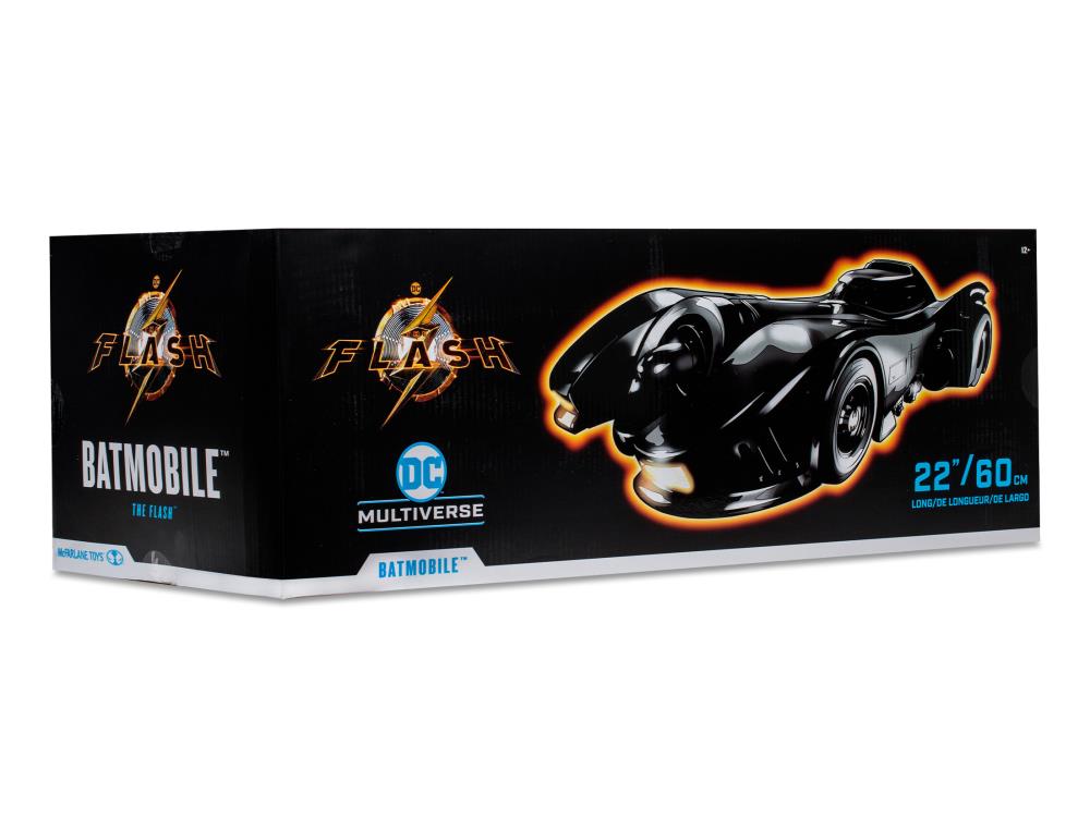 McFarlane DC Multiverse: Highly Detailed The Flash Movie Michael Keaton Batmobile