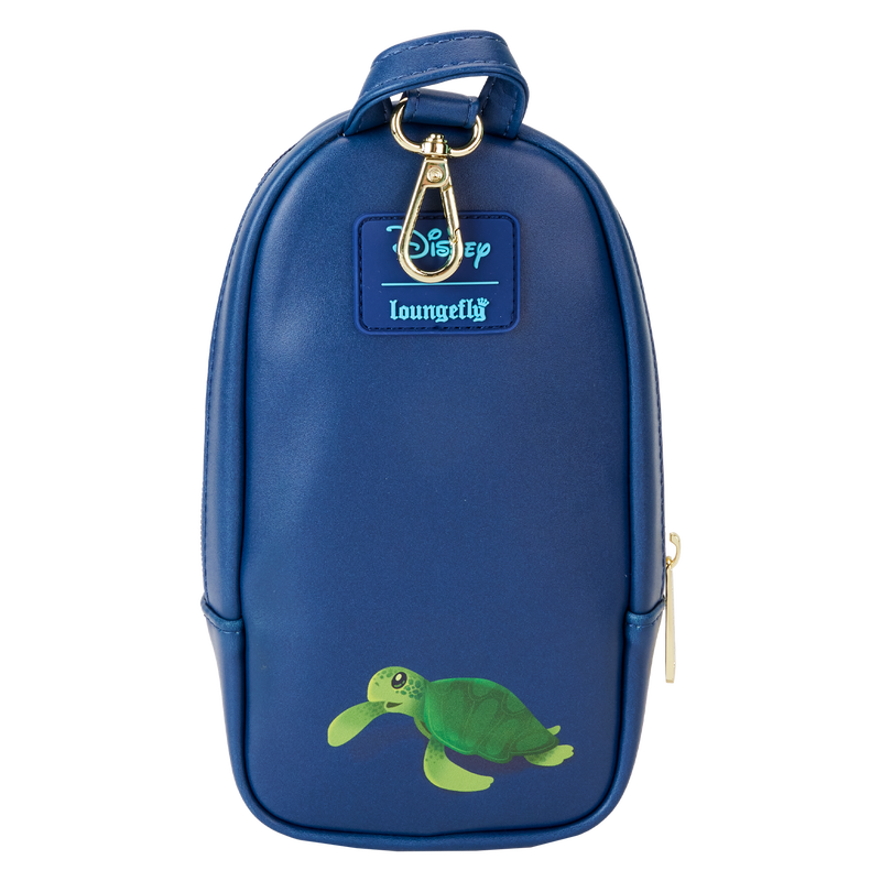 Loungefly Disney Stitch Camping Cuties Themed Mini Backpack Style Pencil Case for Stationery Storage