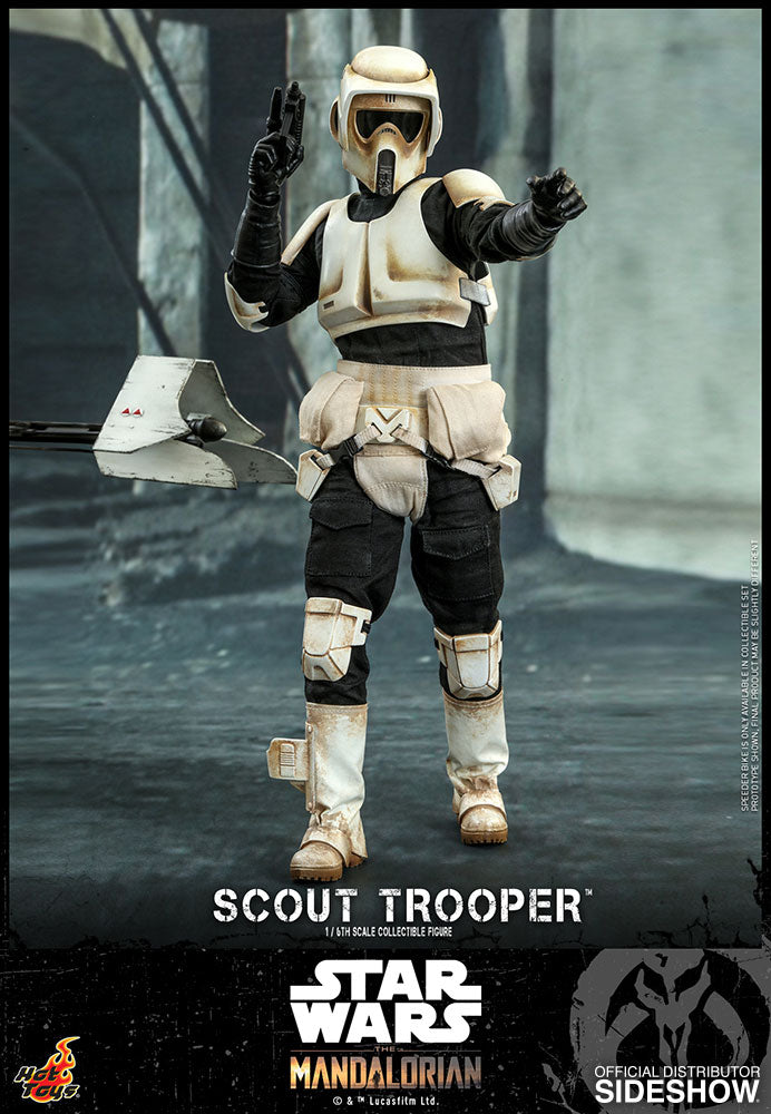 Hot Toys 1:6 Scale Highly Detailed Star Wars The Mandalorian Scout Trooper Collectible Figure