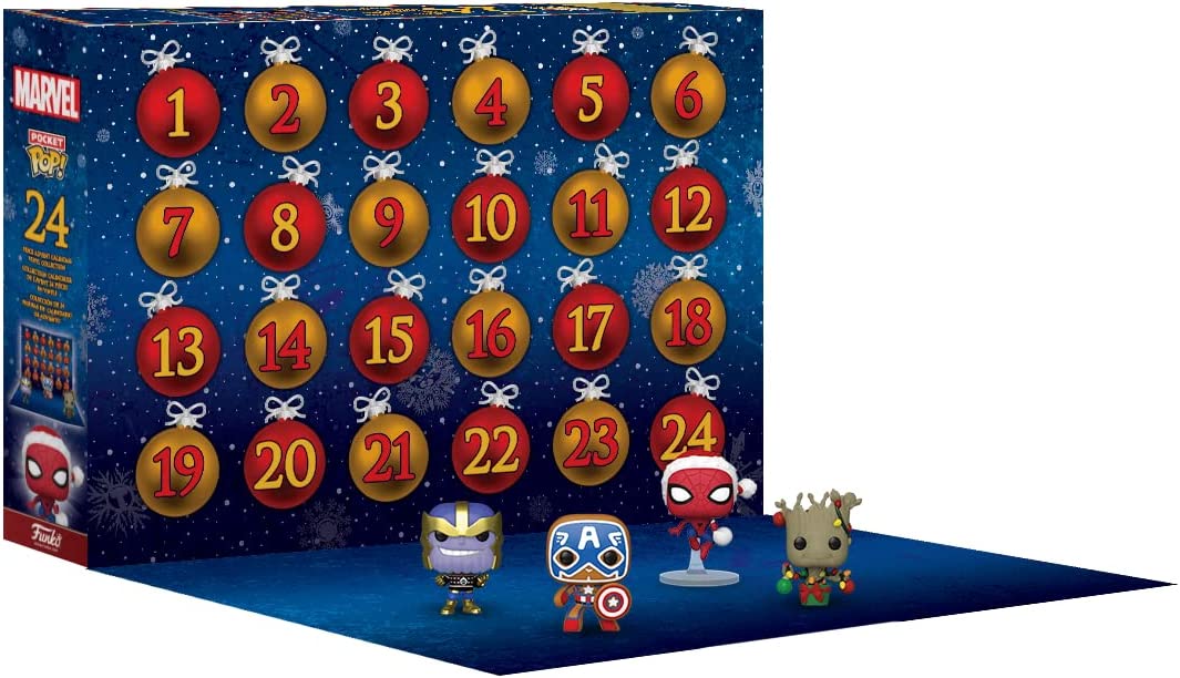 Marvel Pocket Pop! Funko Advent Calendar - A Magical Holiday Collectible Set