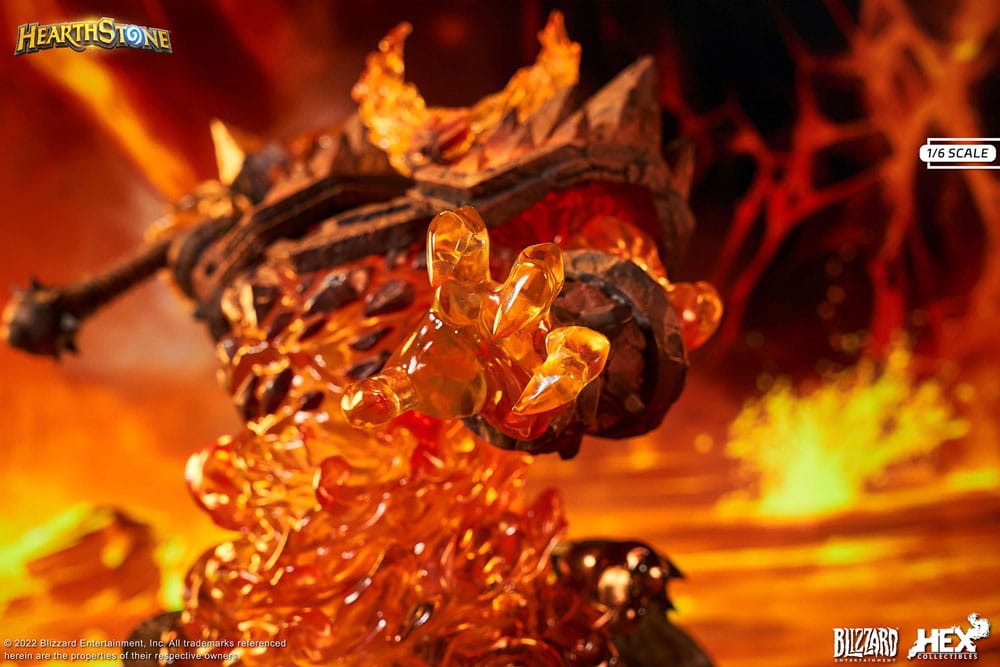 Limited Edition 1/6 Scale Hearthstone Ragnaros the Firelord Premium Statue