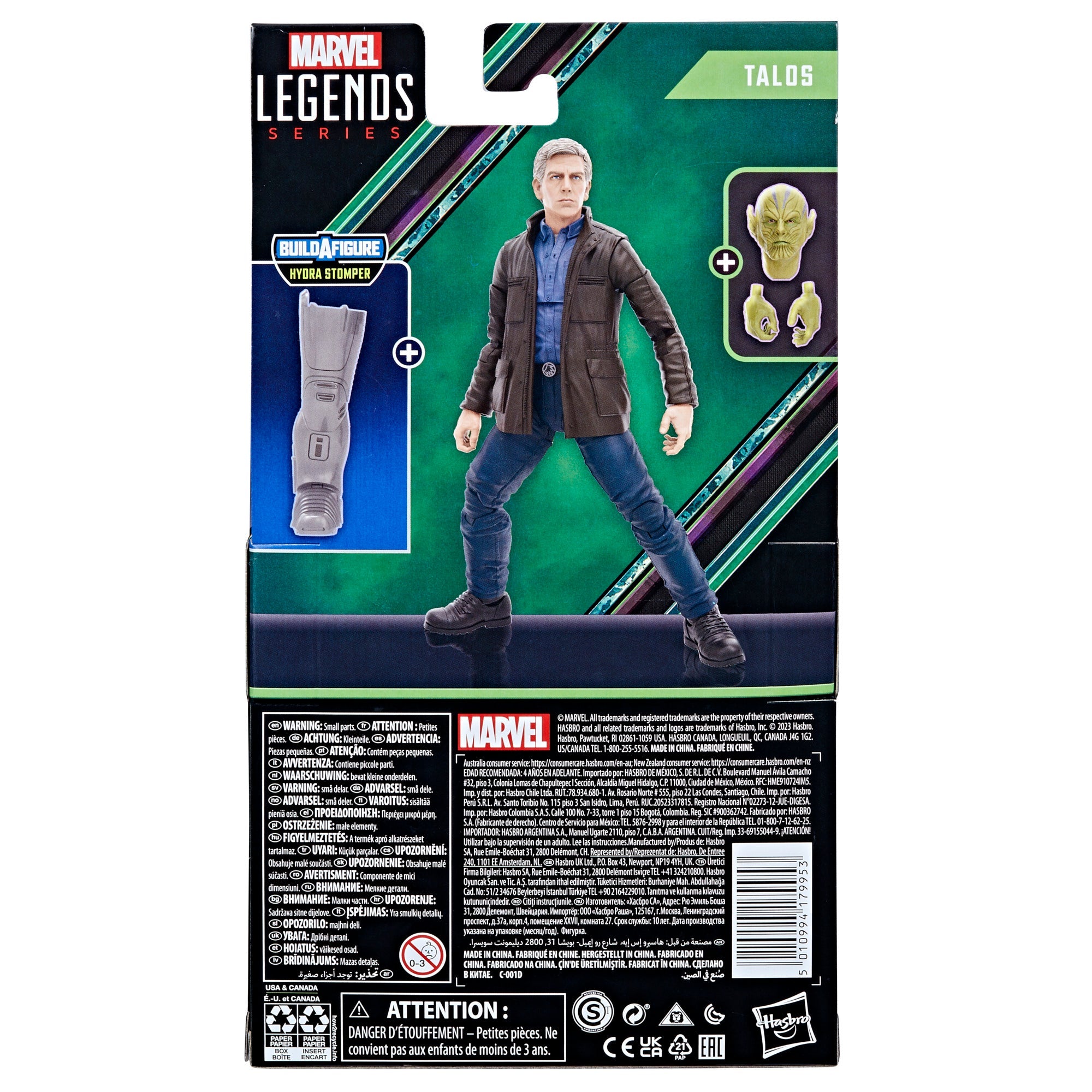 Highly Detailed Hasbro Marvel Legends Secret Invasion Series Skrull Talos Collectible Action Figure