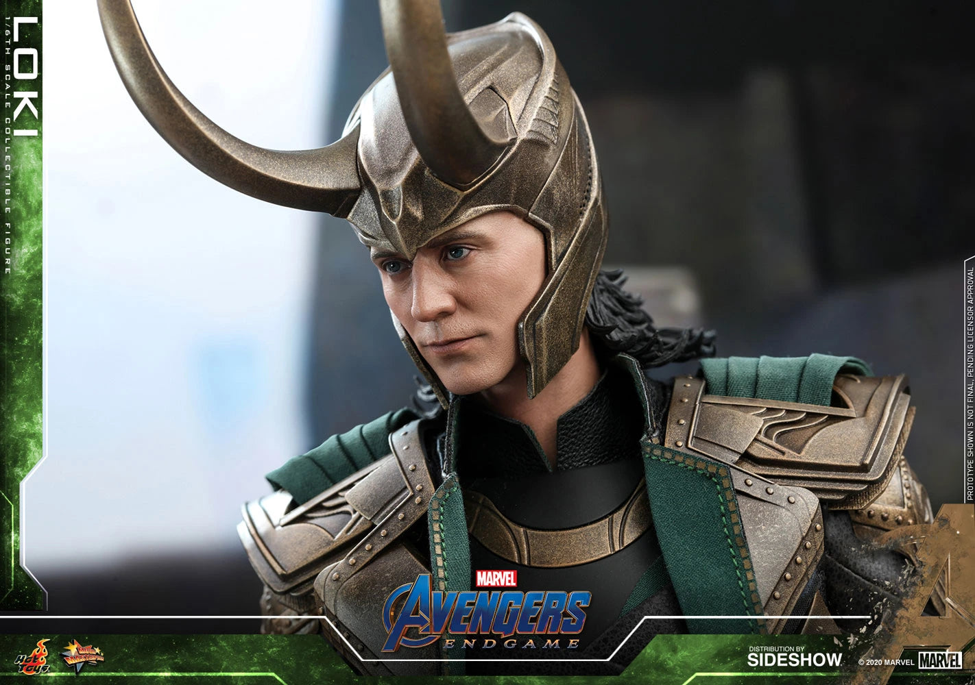 Hot Toys Highly Detailed 1/6th Scale Collectible Figure of Loki from Avengers Endgame