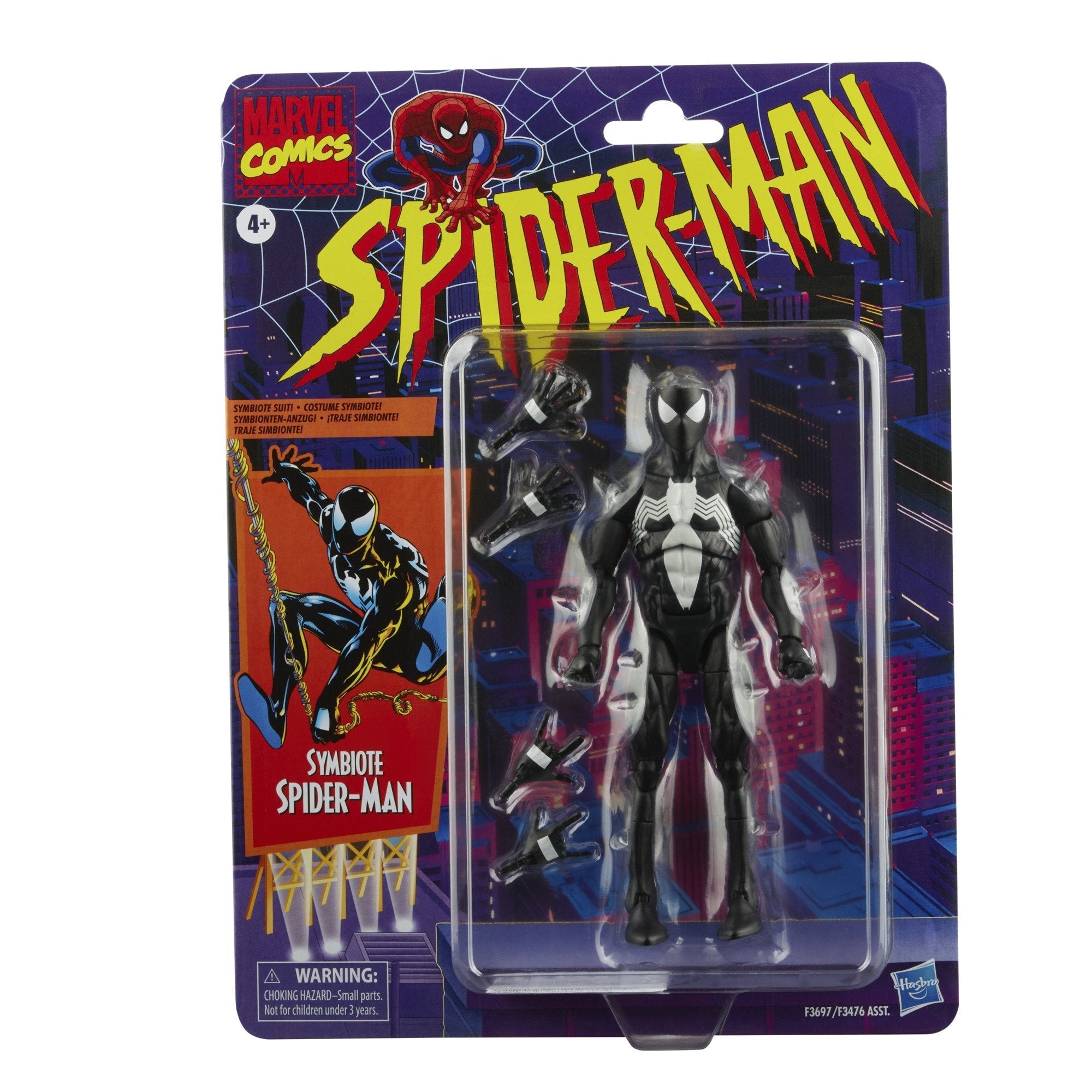 Marvel Legends 6 - Inch Scale Classic - Inspired Symbiote Spider - Man Figure