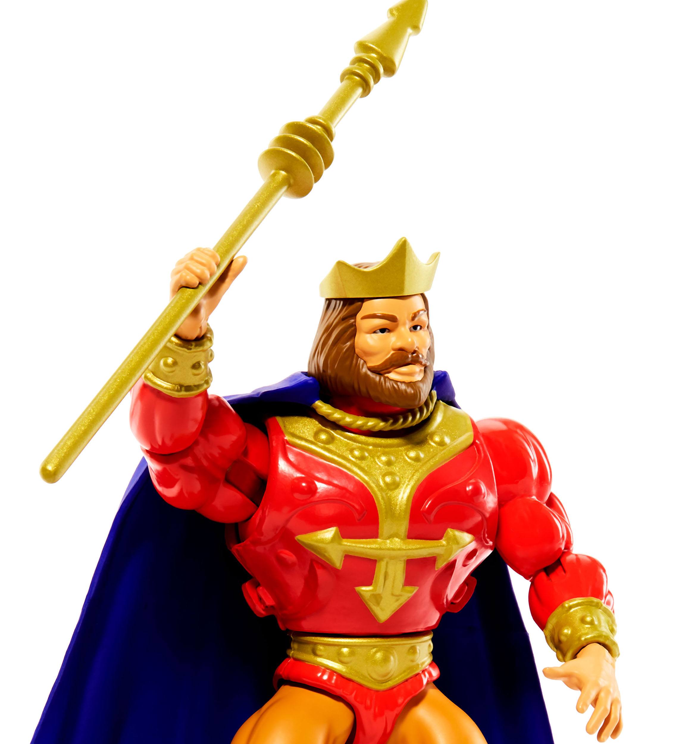 Highly Articulated Masters of The Universe Origins King Randor Action Figure