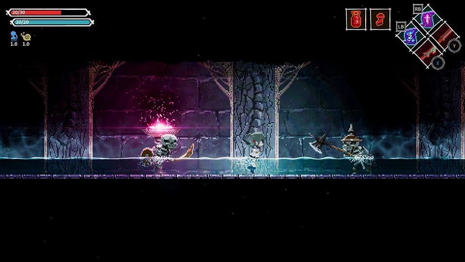 Lost Ruins: An Enigmatic 2D Side - Scrolling Survival Action Game for PS5