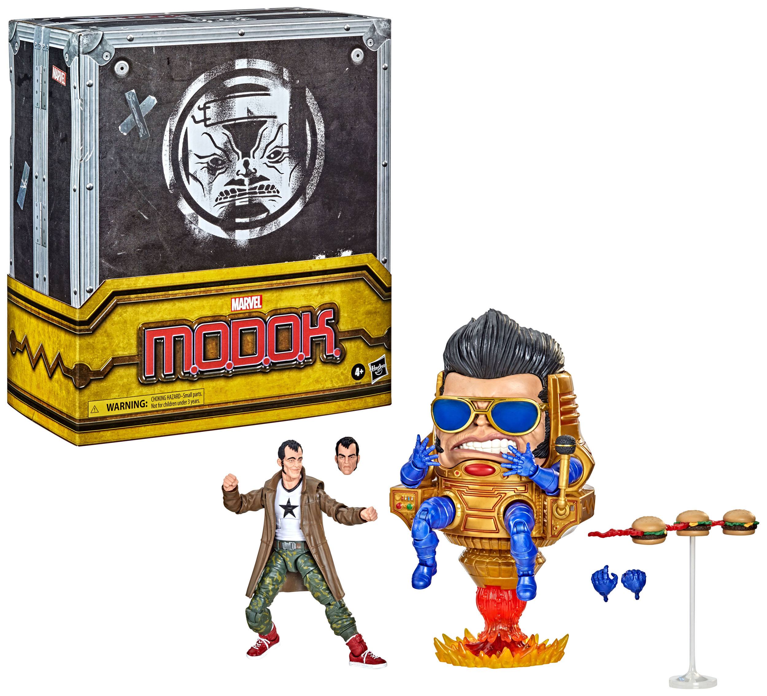 Marvel Legends Series Collection for World Domination Tour with M.O.D.O.K. and Related Figures