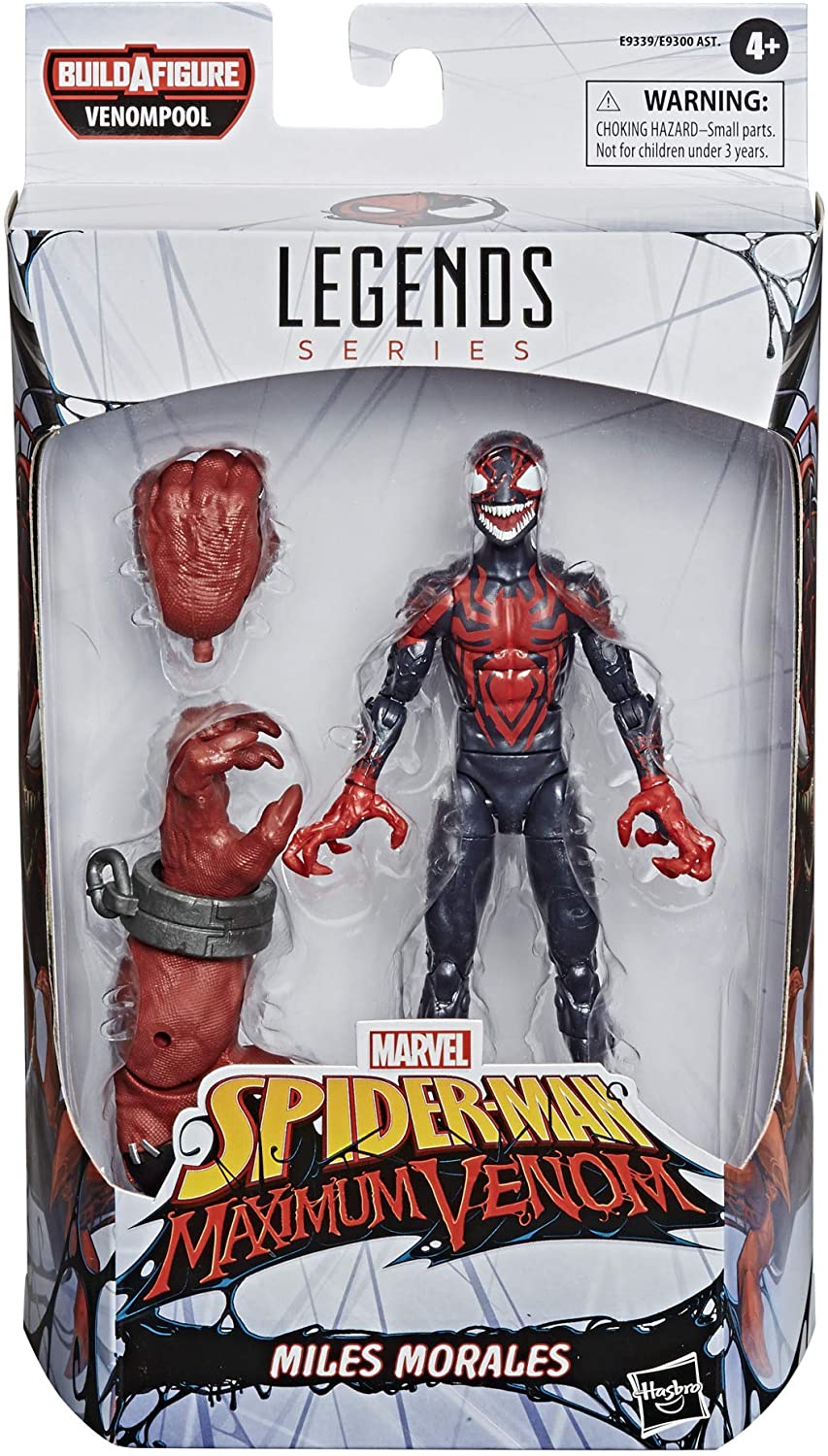 Hasbro's 6 - inch Marvel Legends Venom - Inspired Miles Morales Action Figure