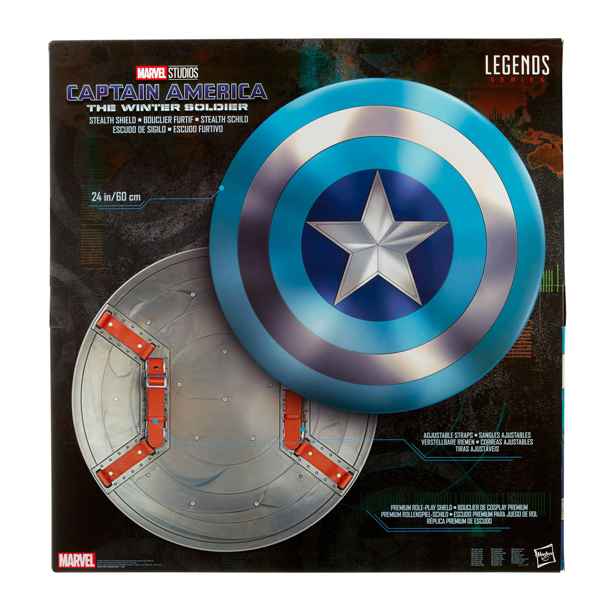 Hasbro Marvel Legends Series Captain America's Stealth Shield Replica from The Winter Soldier