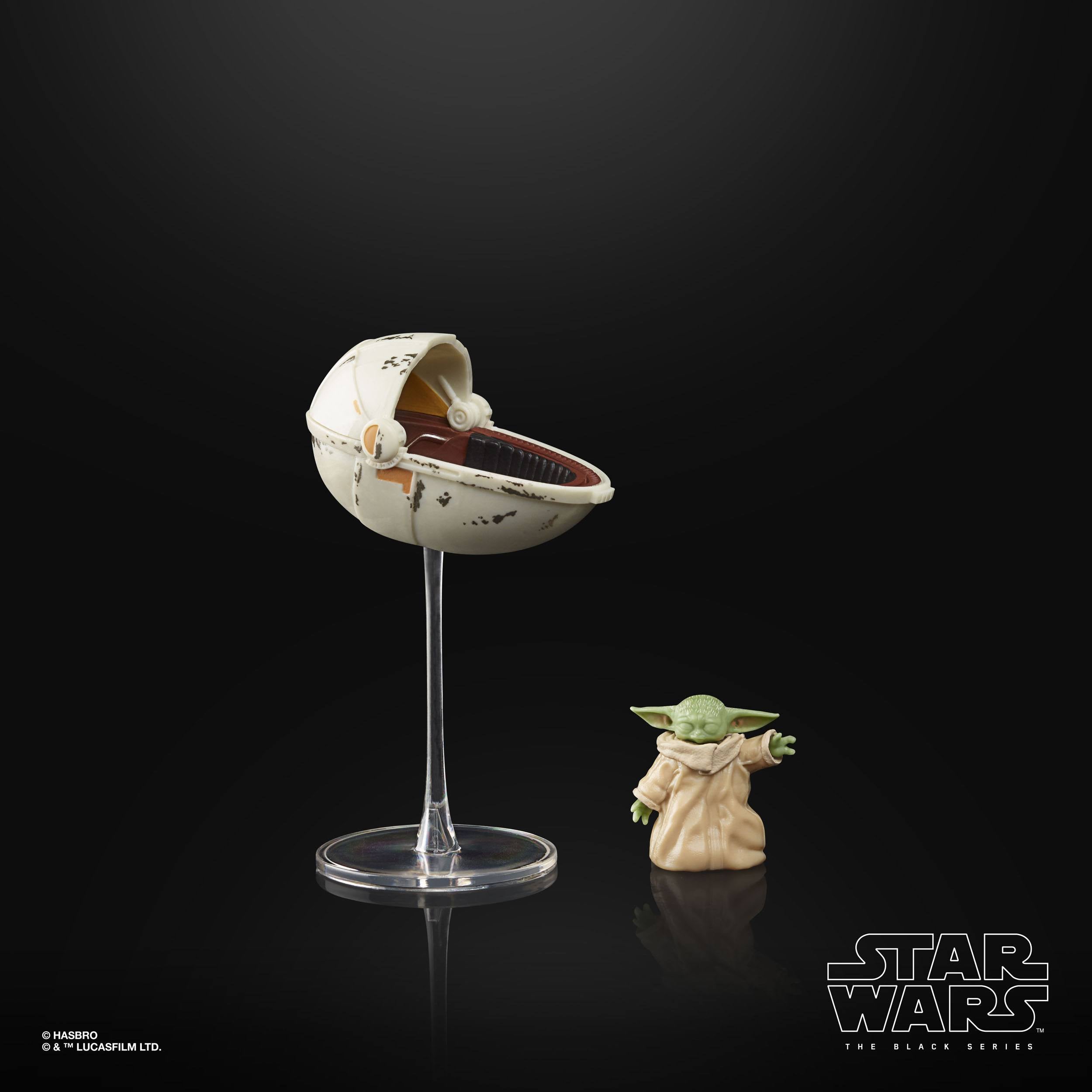 Hasbro Star Wars The Black Series Collectible Action Figures of The Mandalorian and Grogu from Arvala - 7