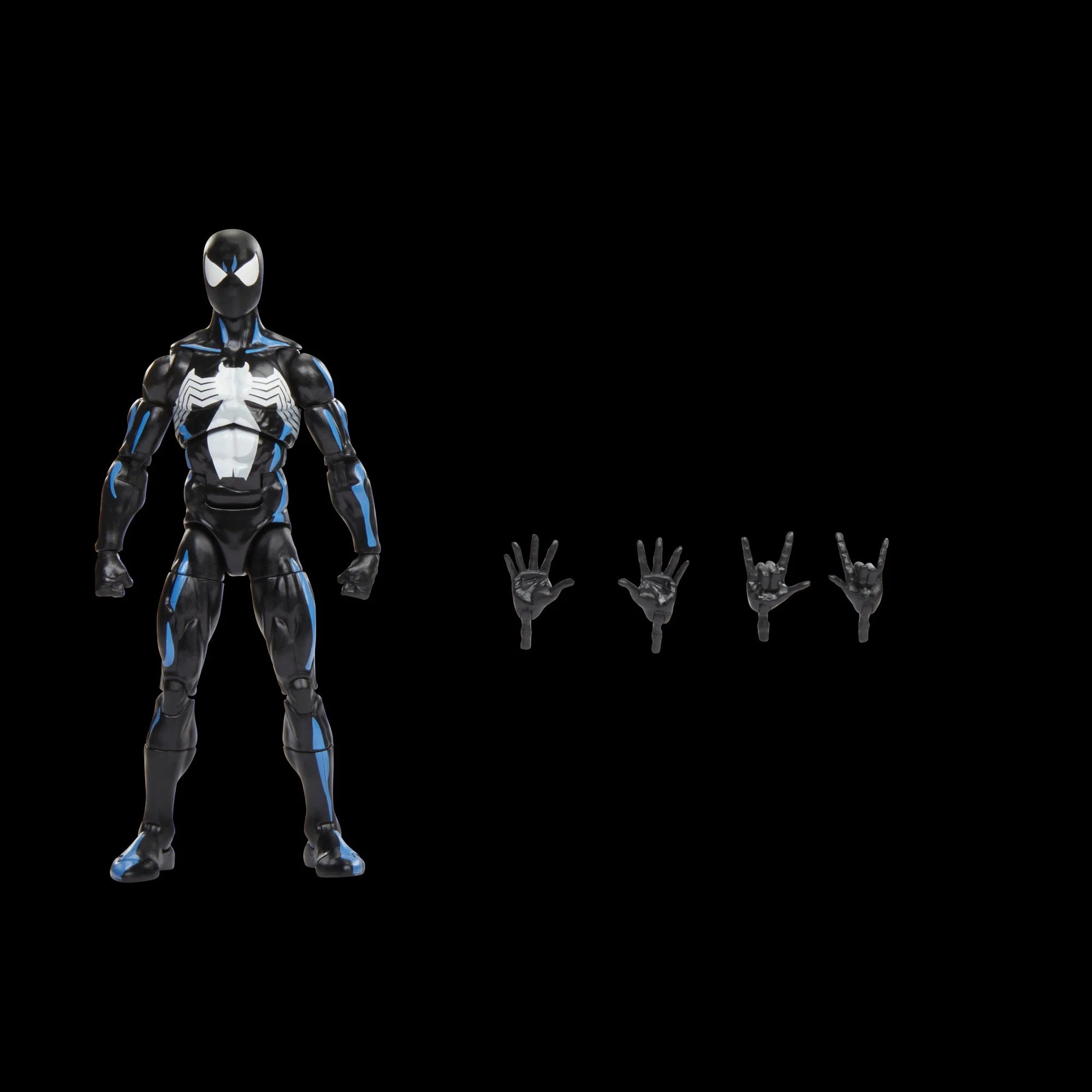 Marvel Legends Series Collectible 6-Inch Scale Action Figures Set of Spider-Man with Symbiote and Carnage
