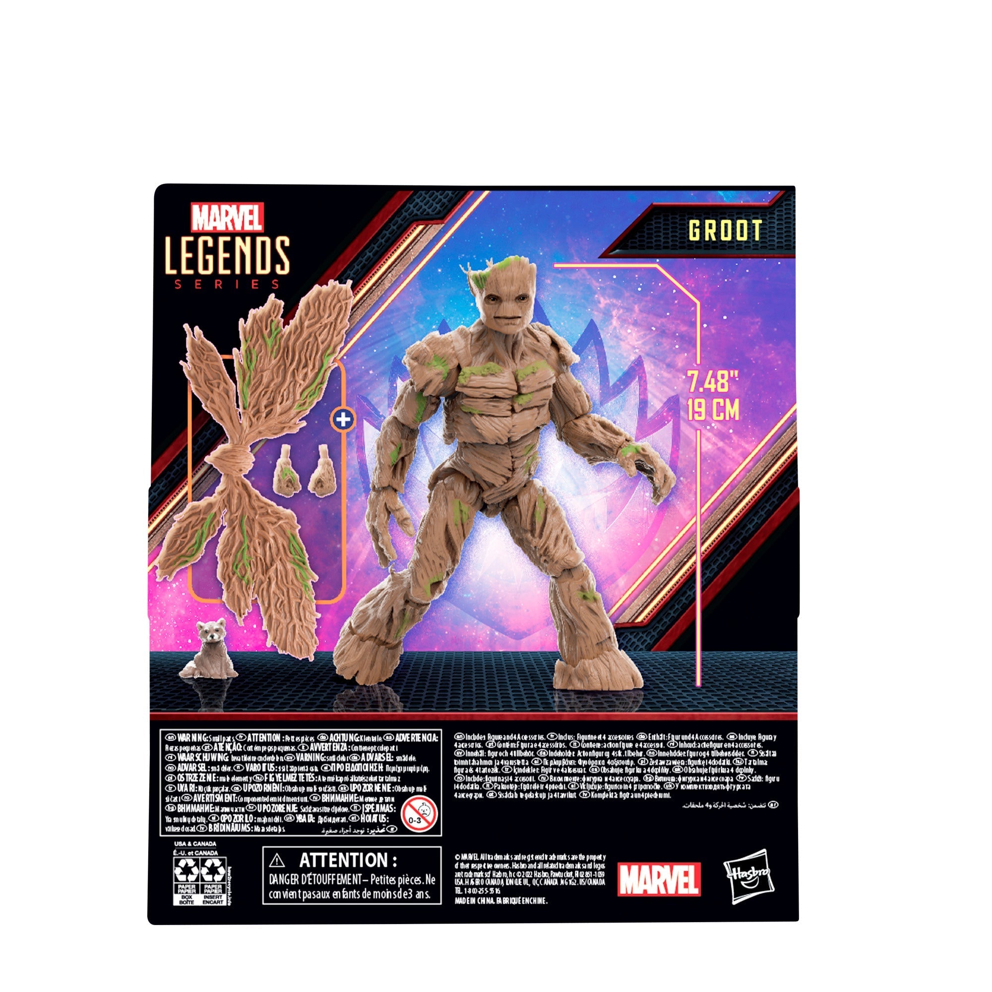 6-Inch Scale Marvel Legends Guardians of the Galaxy Groot Collectible Action Figure