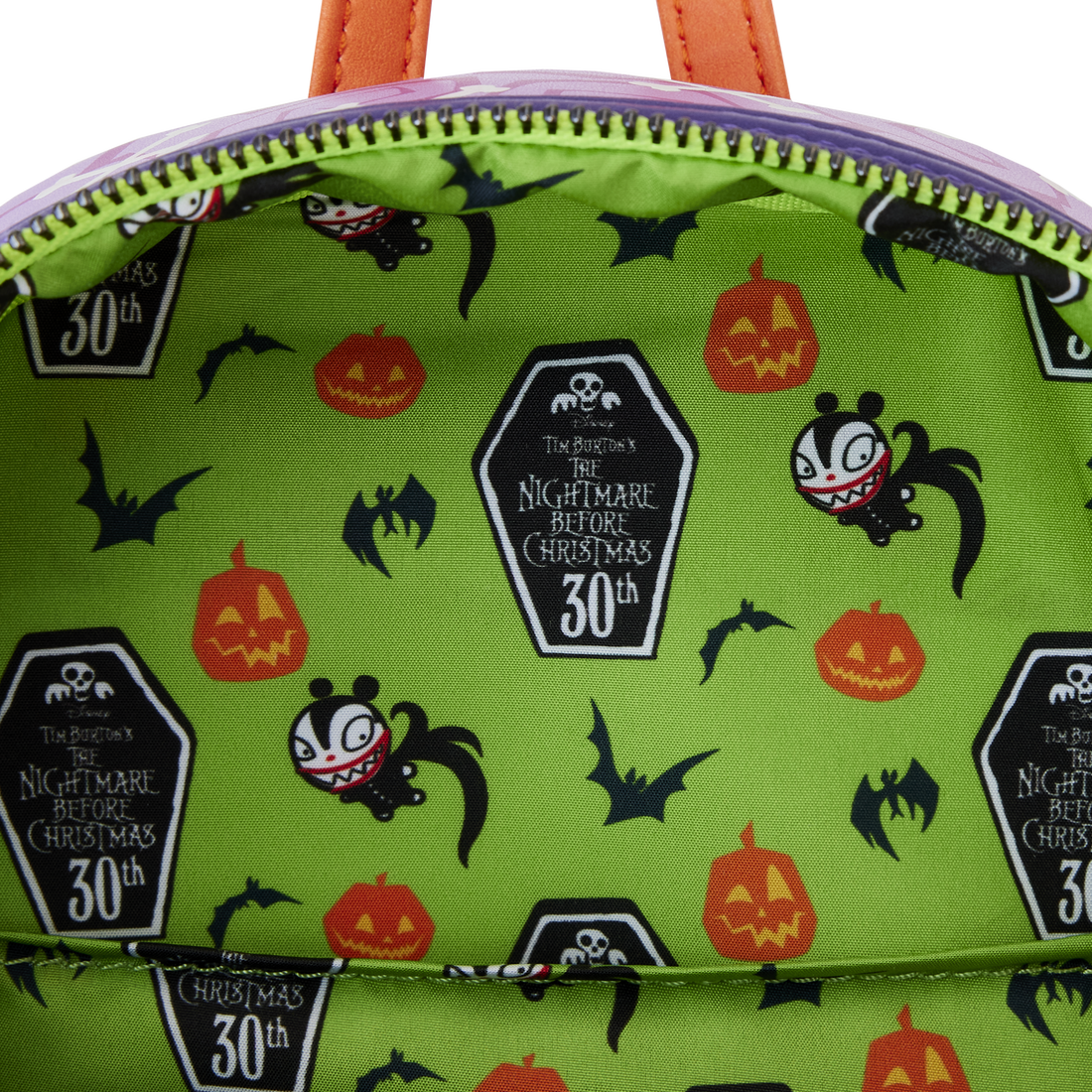 Loungefly Disney The Nightmare Before Christmas Glow-in-Dark Scary Teddy Mini Backpack