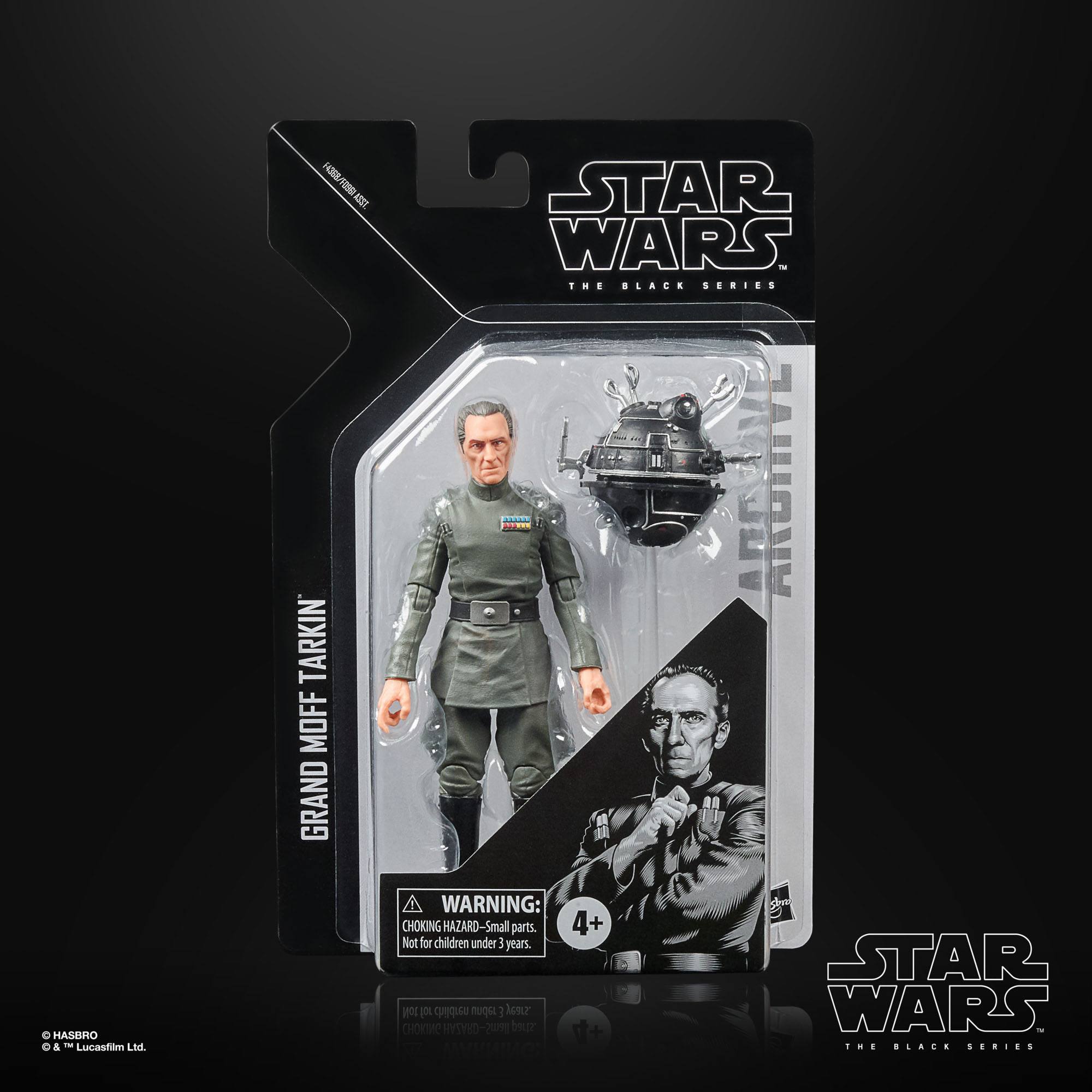 Hasbro's High - Quality Star Wars The Black Series Archive Grand Moff Tarkin 6 - inch Action Figure for Kids and Collectors