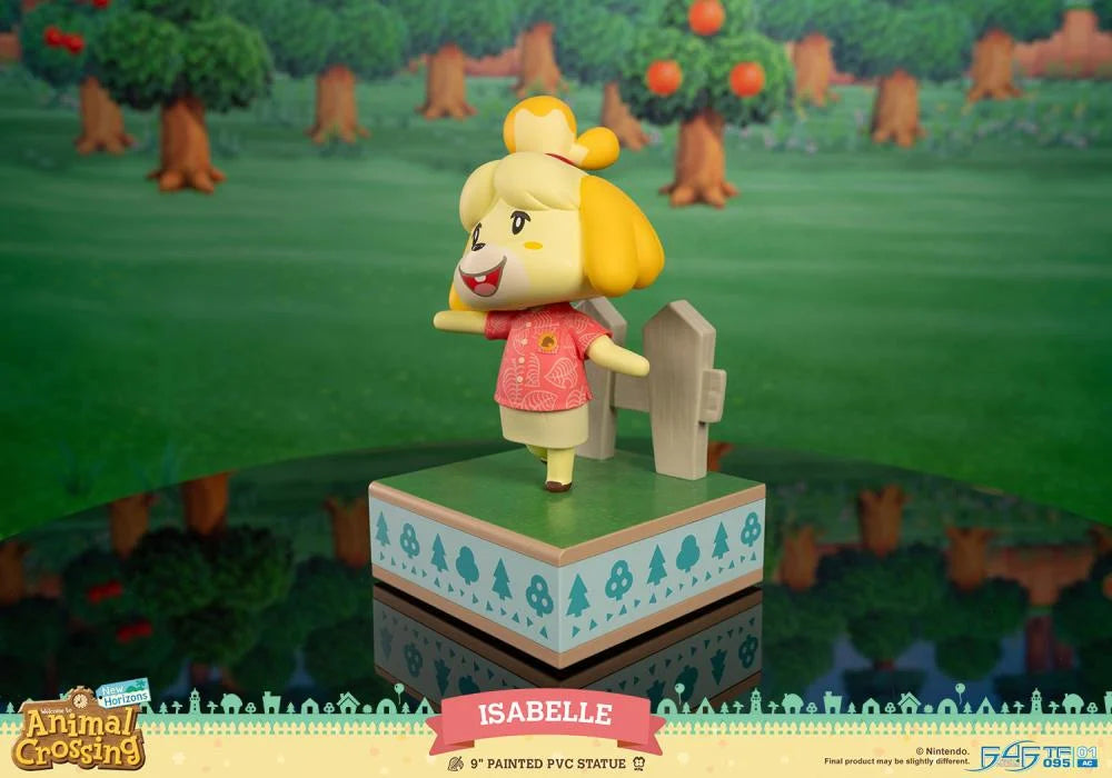 First 4 Figures Collectible PVC Statue of Isabelle from Animal Crossing New Horizons Video Game