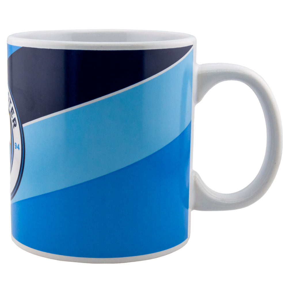 Large-Sized Manchester City Football Club Everyday Ceramic Coffee Jumbo Mug