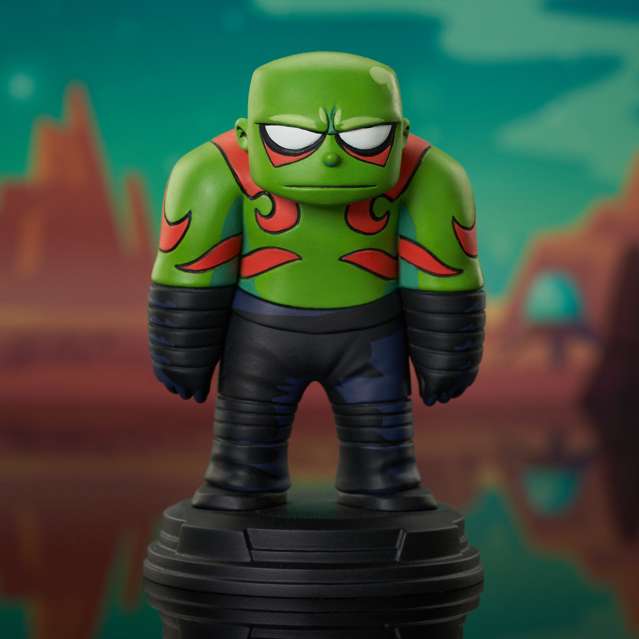 Limited Edition Marvel Animated Statue of Contemplative Drax