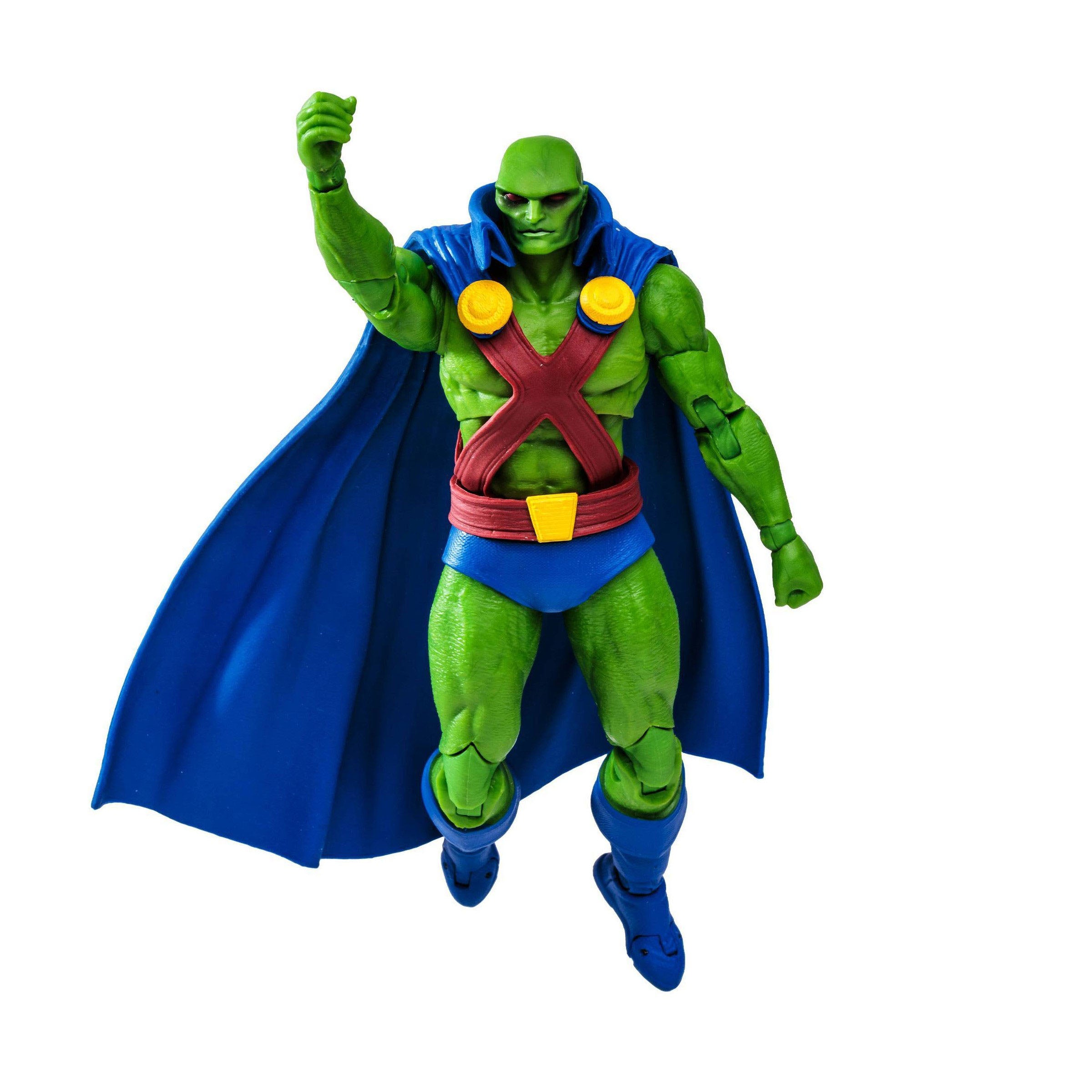McFarlane DC Multiverse 7-Inch Collectible Action Figure - Gold Label Martian Manhunter Toy