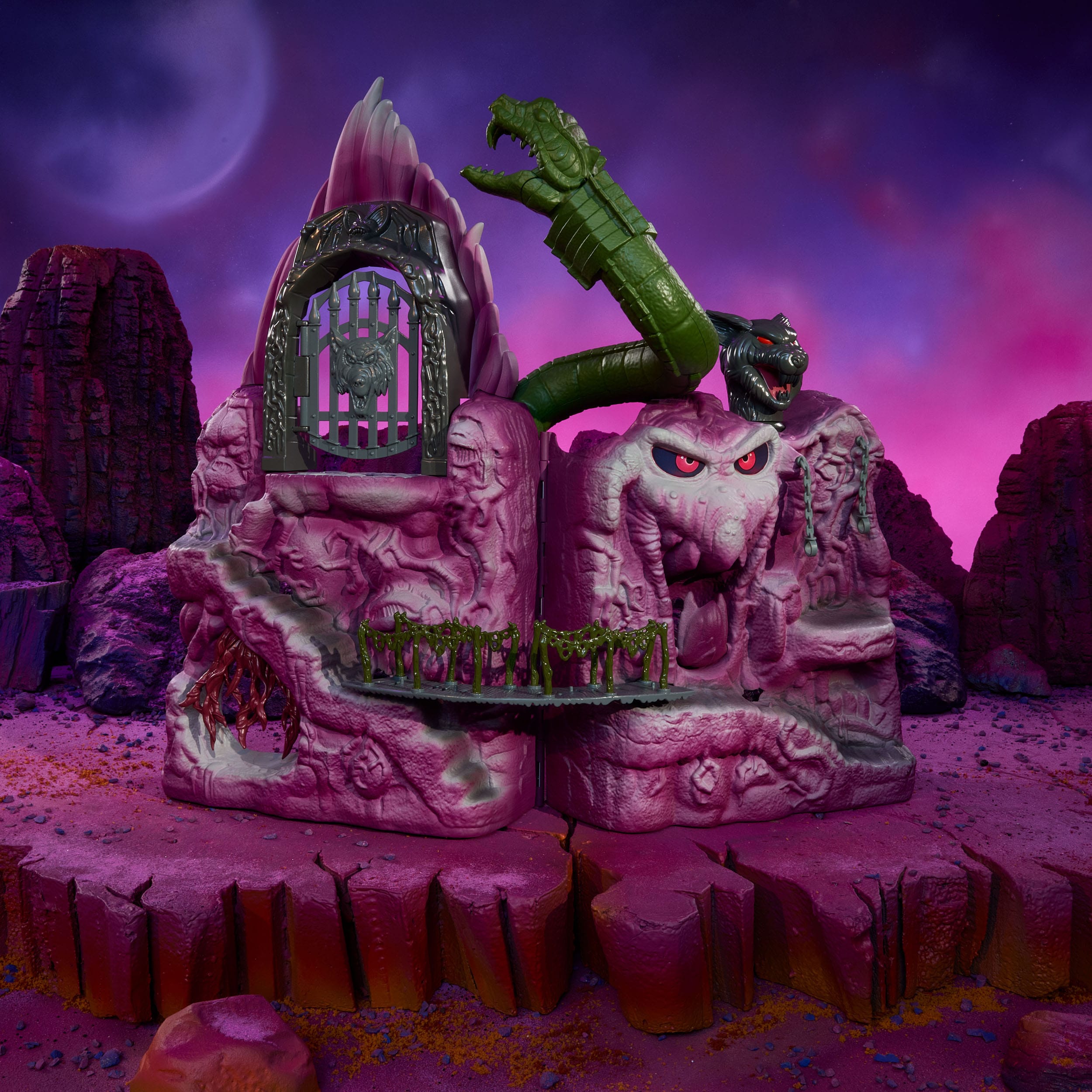Masters of the Universe Origins: Modernized Snake Mountain Playset for 5.5 - inch Figures