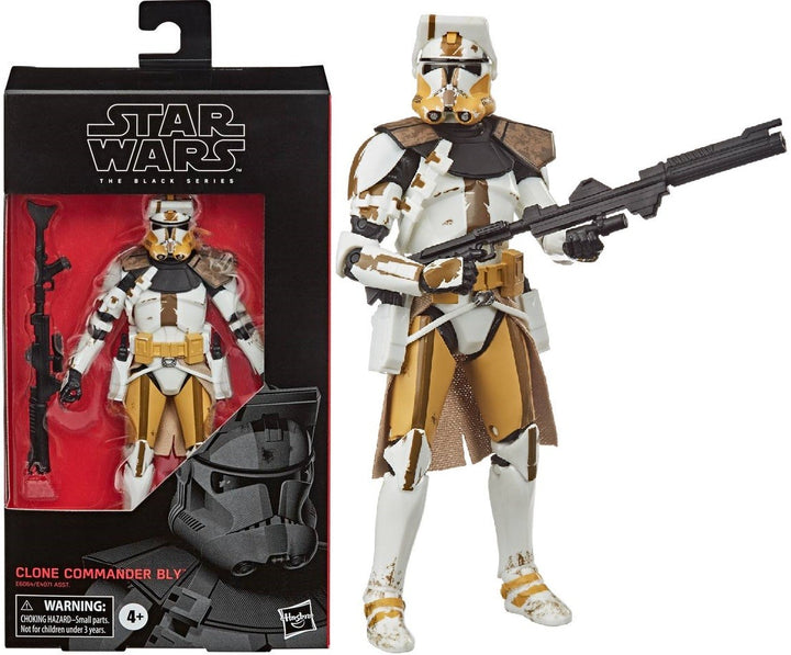 Hasbro's Premium Star Wars The Black Series 6 - Inch Clone Commander Bly Action Figure for Kids and Collectors