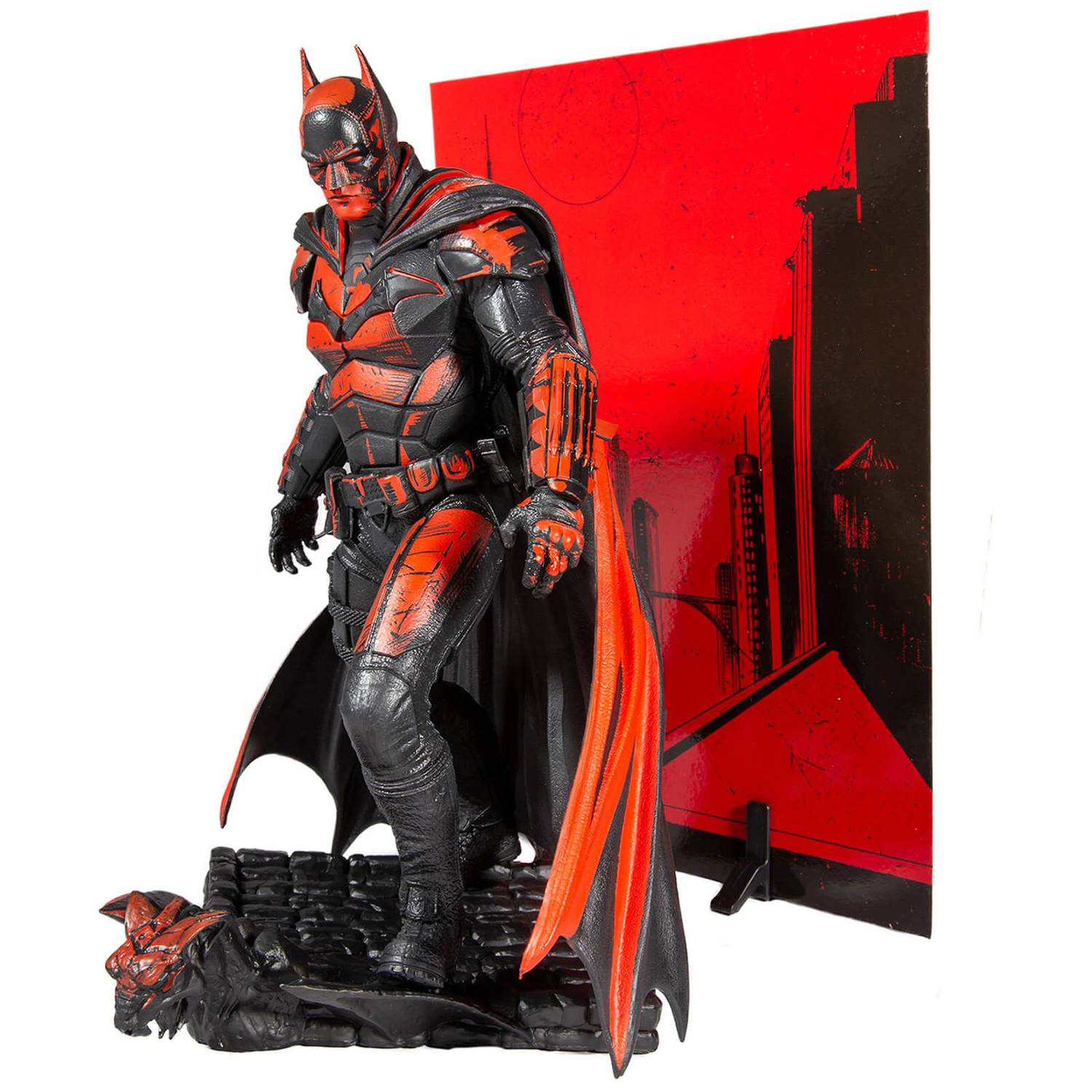 McFarlane DC Comics The Batman Movie 12 - Inch Scale Gold - Label Collectible Statue of Batman