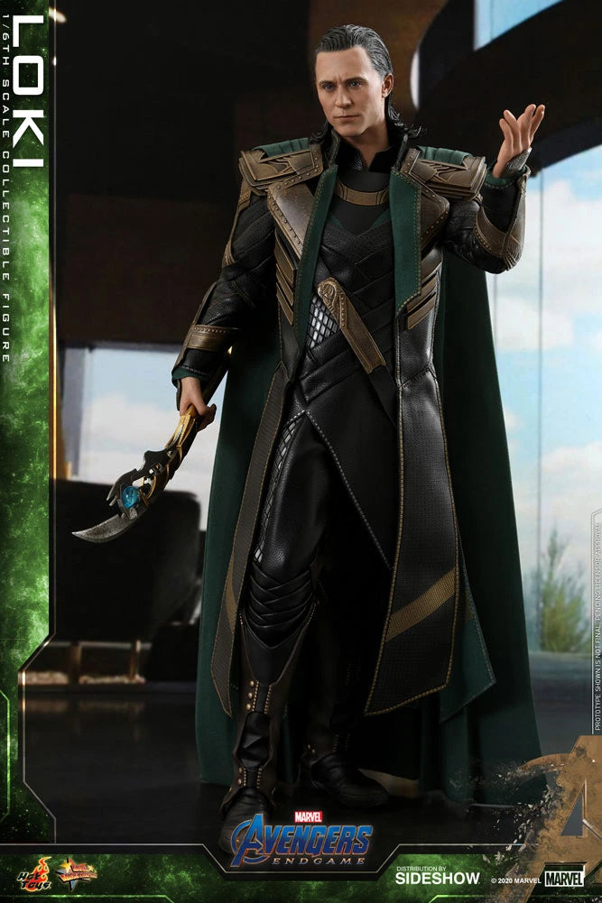 Hot Toys Highly Detailed 1/6th Scale Collectible Figure of Loki from Avengers Endgame