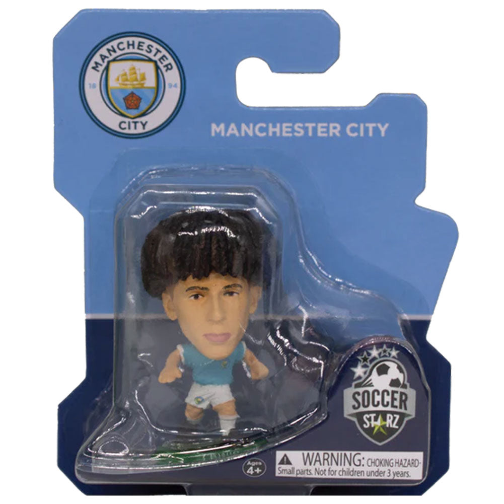 Collectible Manchester City FC SoccerStarz Figure of Rico Lewis