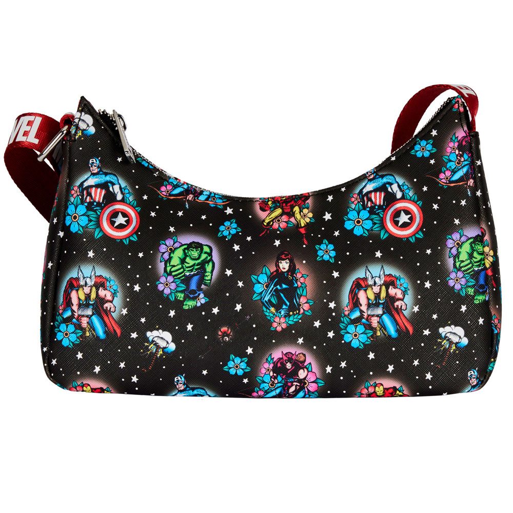 Loungefly Marvel Avengers Tattoo-Inspired Premium Shoulder Bag