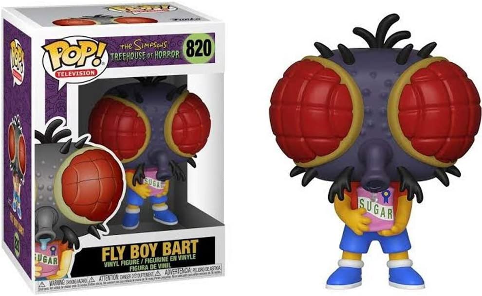 Funko's Stylized Pop! Vinyl Figure of Bart Simpson as Fly Boy from The Simpsons
