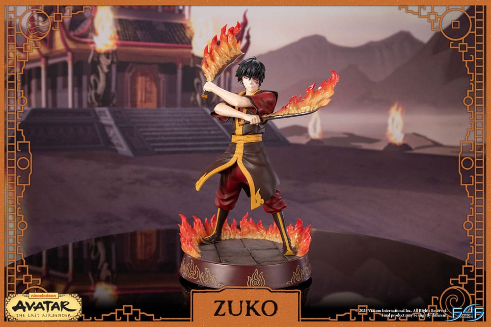 First 4 Figures Limited Edition Collectible Statue of Zuko from Avatar The Last Airbender